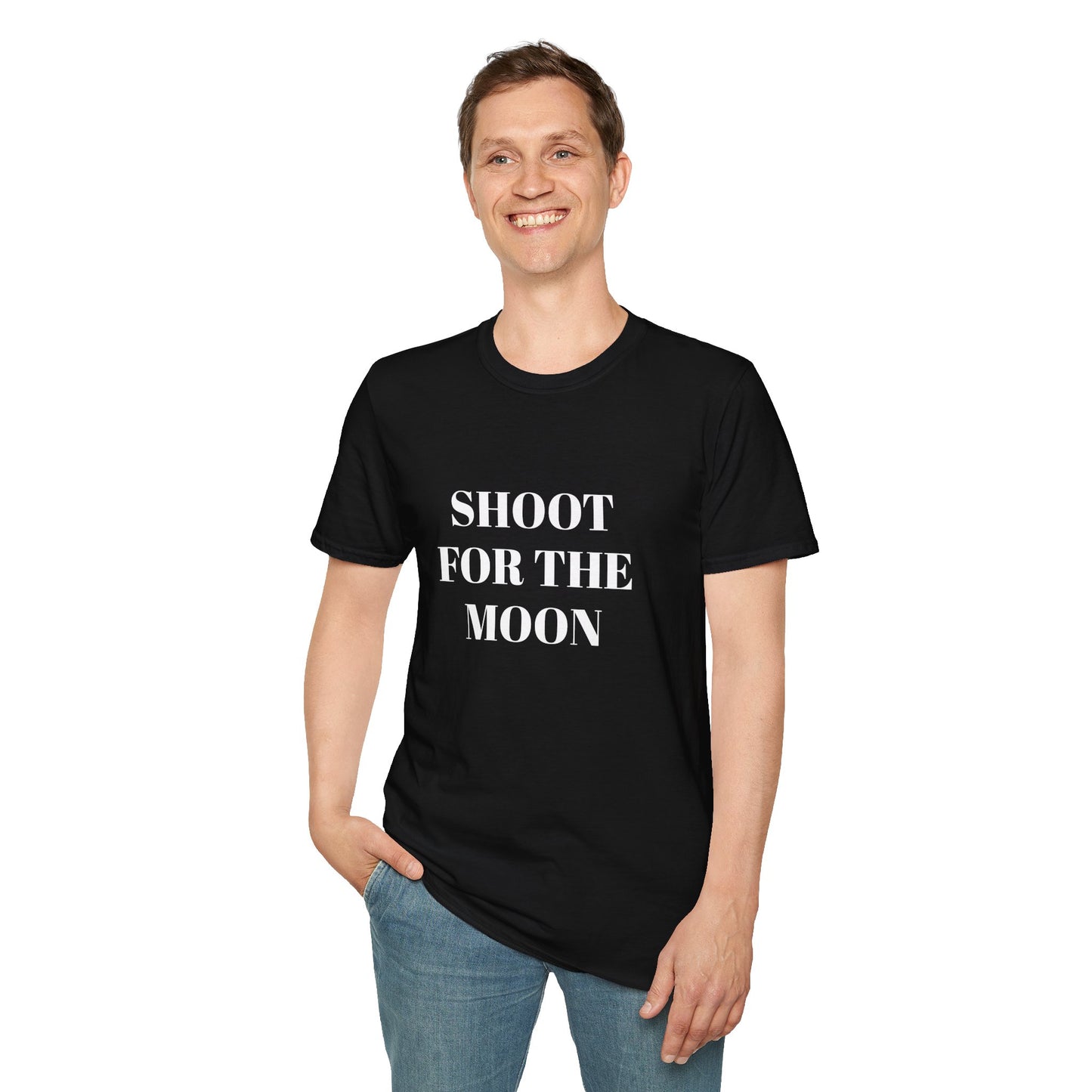Shoot For The Moon Unisex Softstyle T-Shirt
