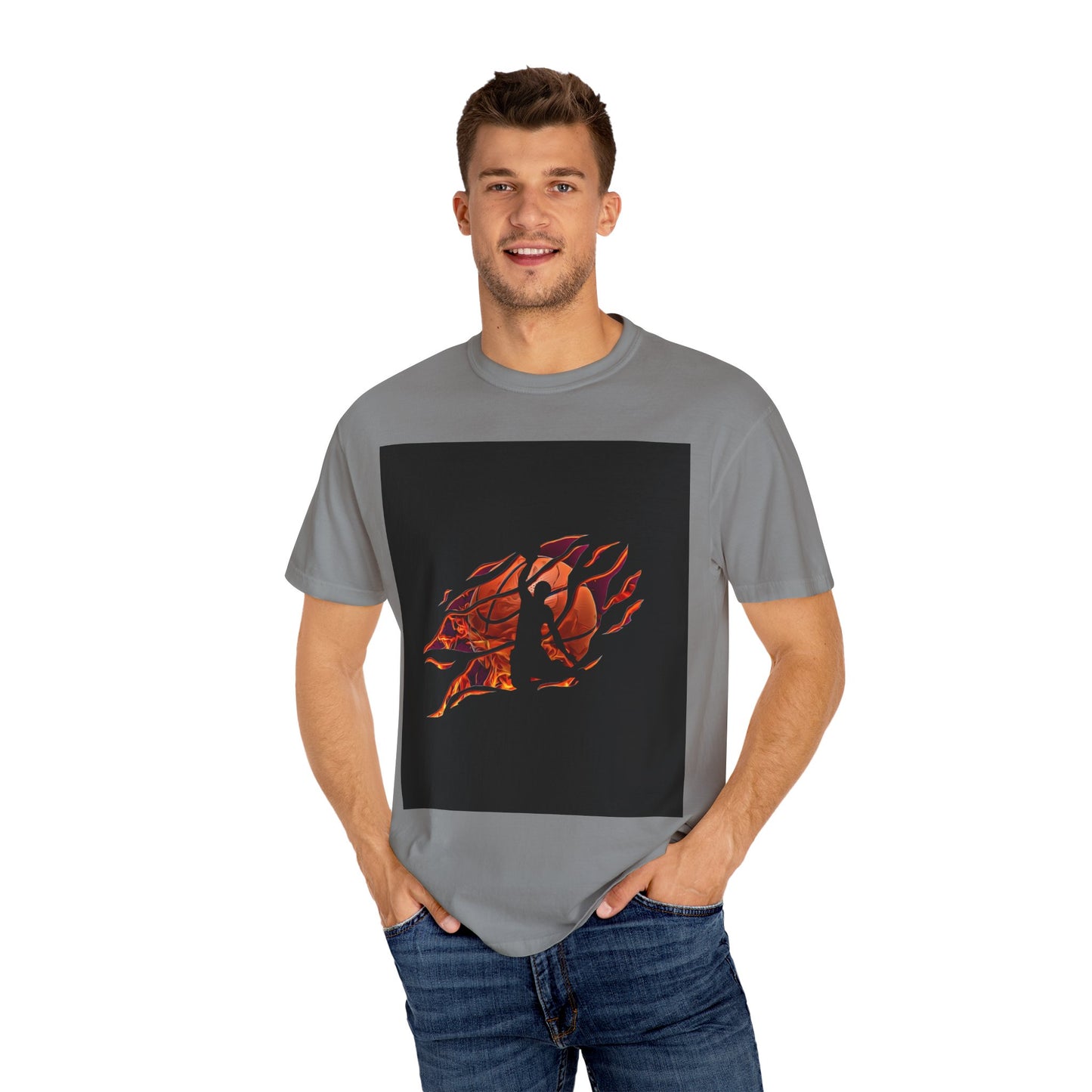 We Ballin Unisex Garment-Dyed T-shirt