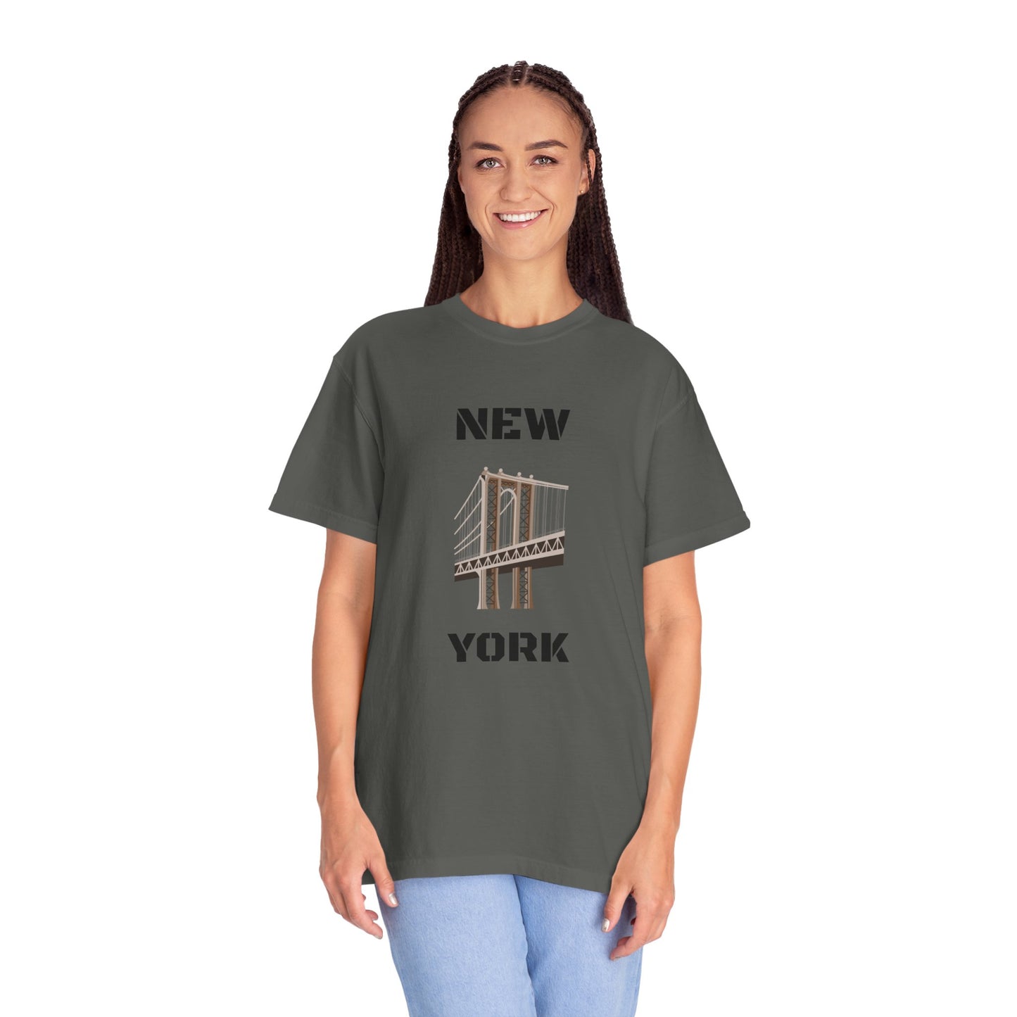 New York Unisex Garment-Dyed T-shirt