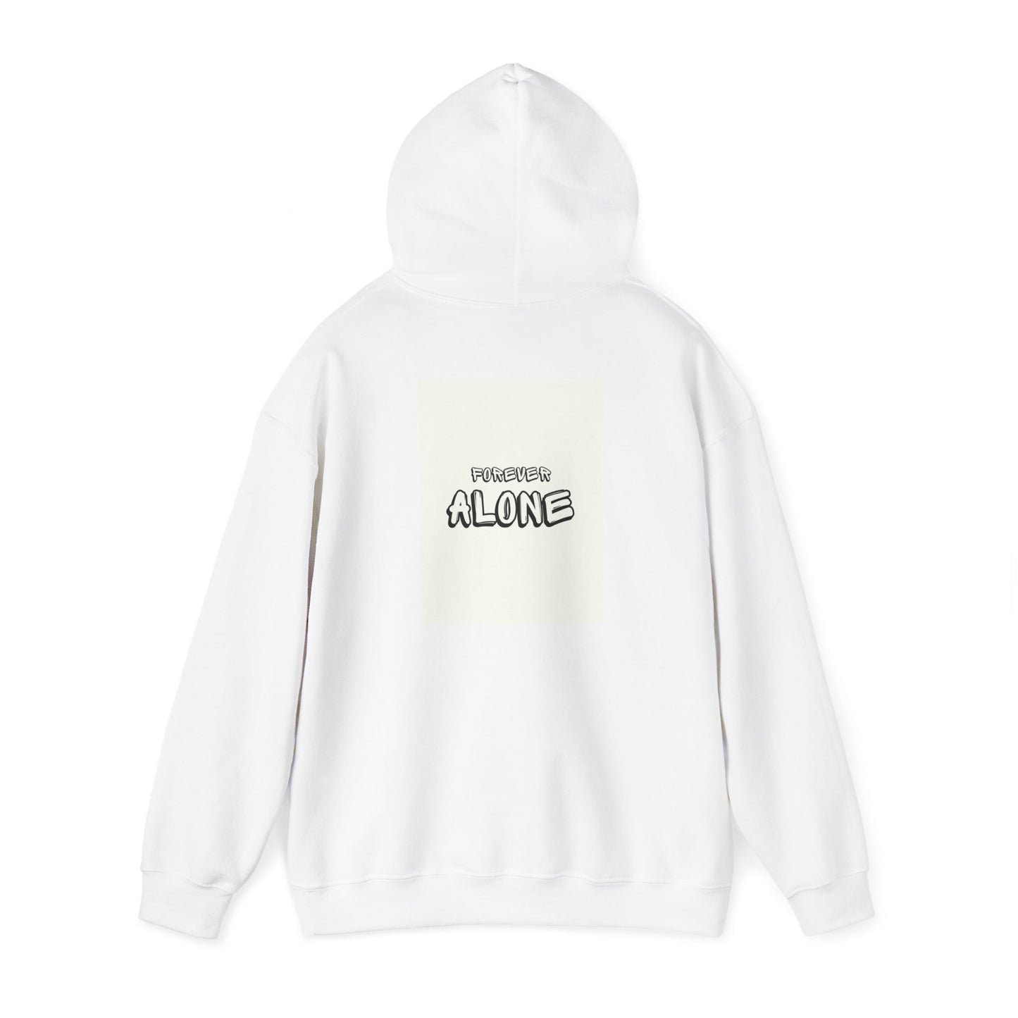 Forever Alone Unisex Heavy Blend™ Hooded Sweatshirt