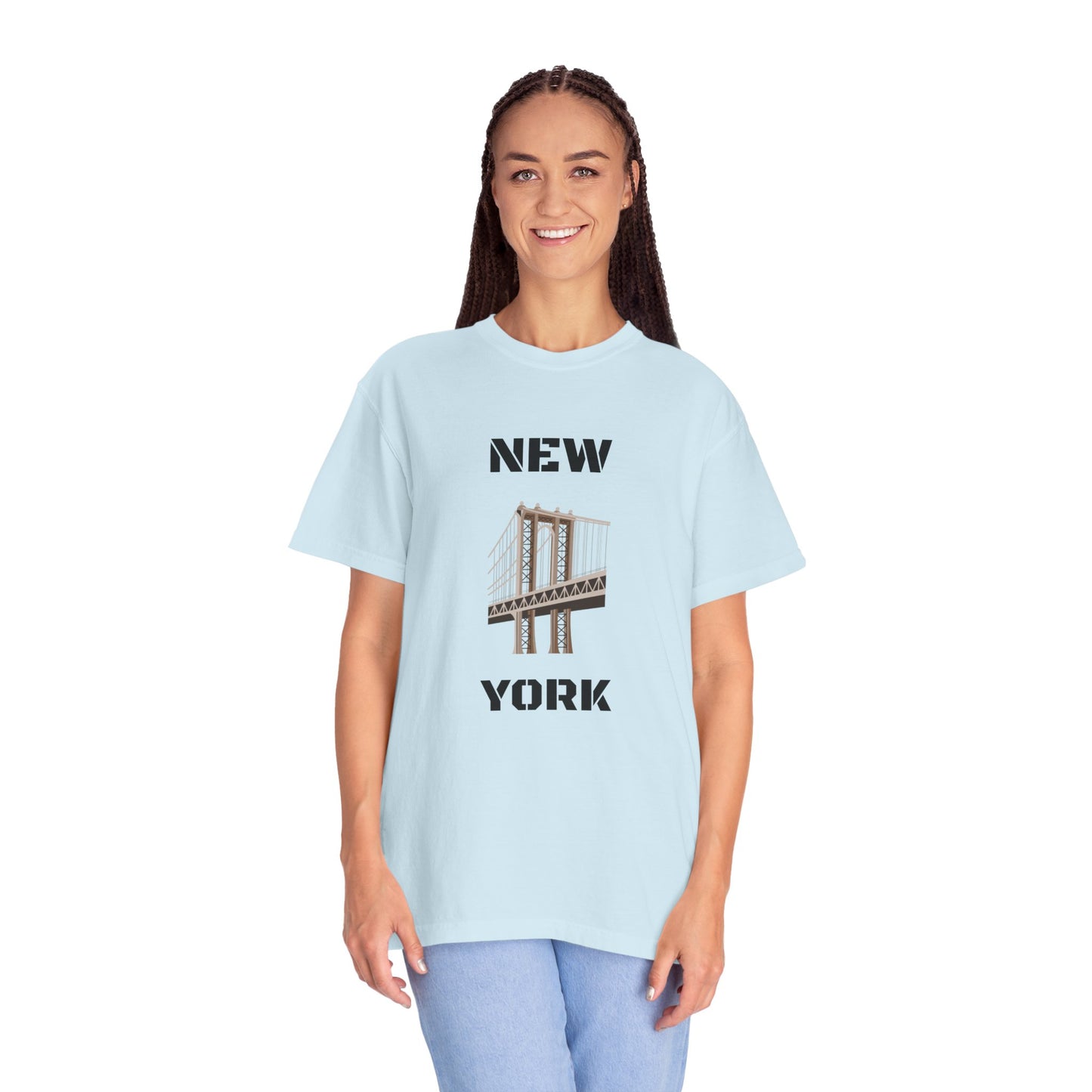 New York Unisex Garment-Dyed T-shirt