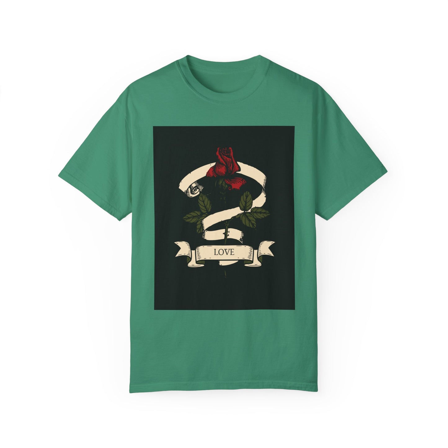 Love Unisex Garment-Dyed T-shirt