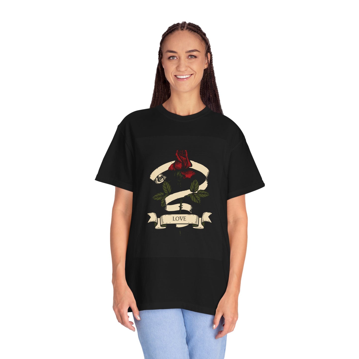 Love Unisex Garment-Dyed T-shirt