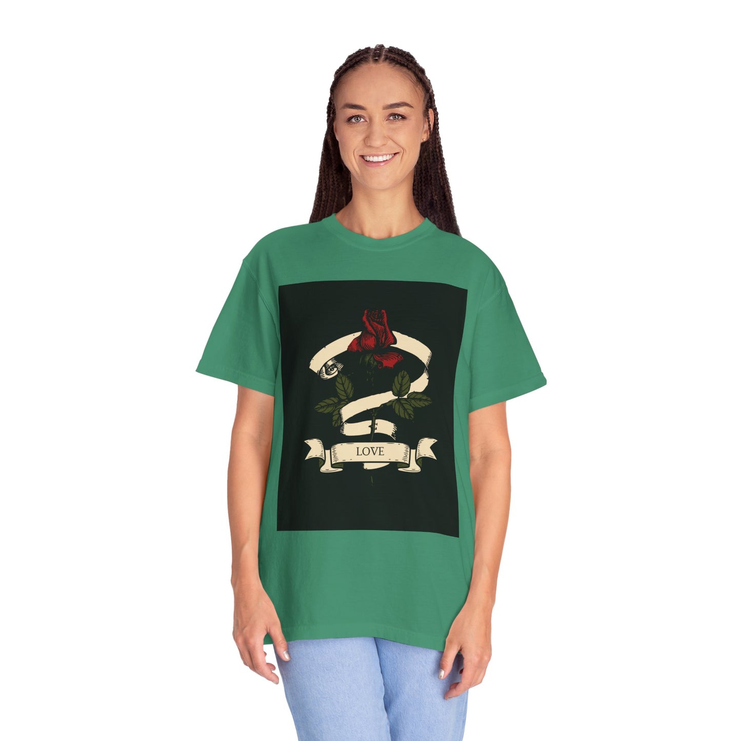 Love Unisex Garment-Dyed T-shirt