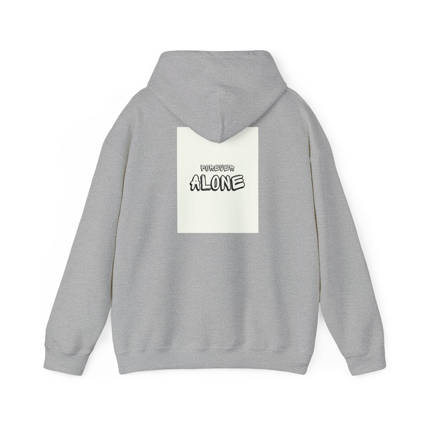 Forever Alone Unisex Heavy Blend™ Hooded Sweatshirt