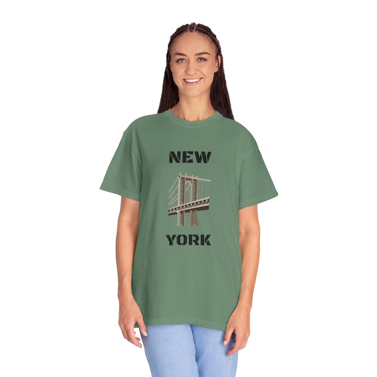 New York Unisex Garment-Dyed T-shirt