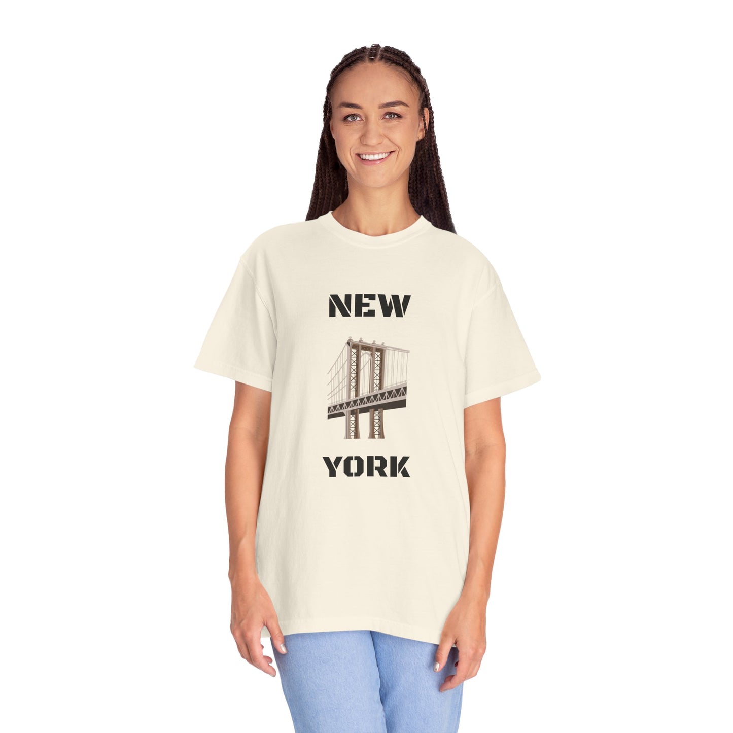 New York Unisex Garment-Dyed T-shirt