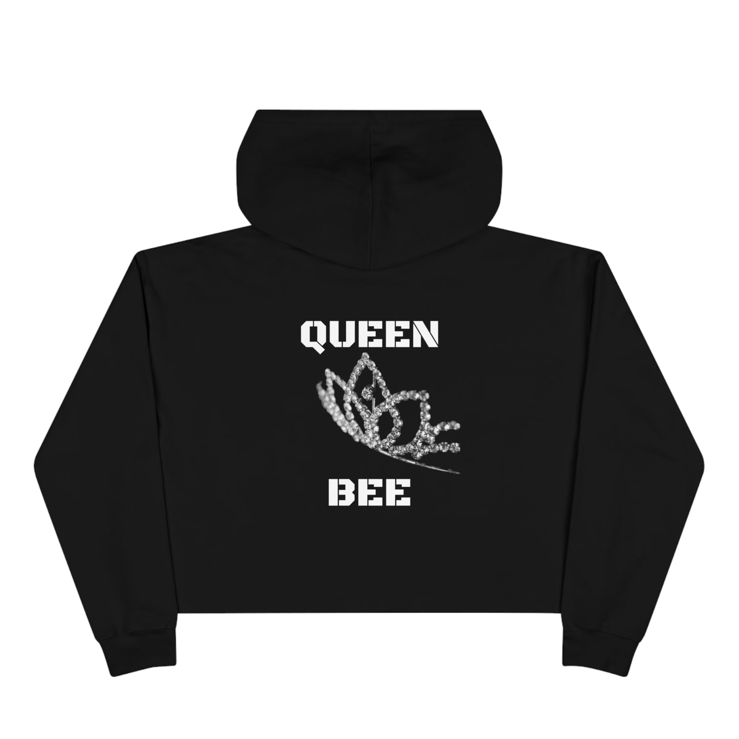 Queen Bee Crop Hoodie