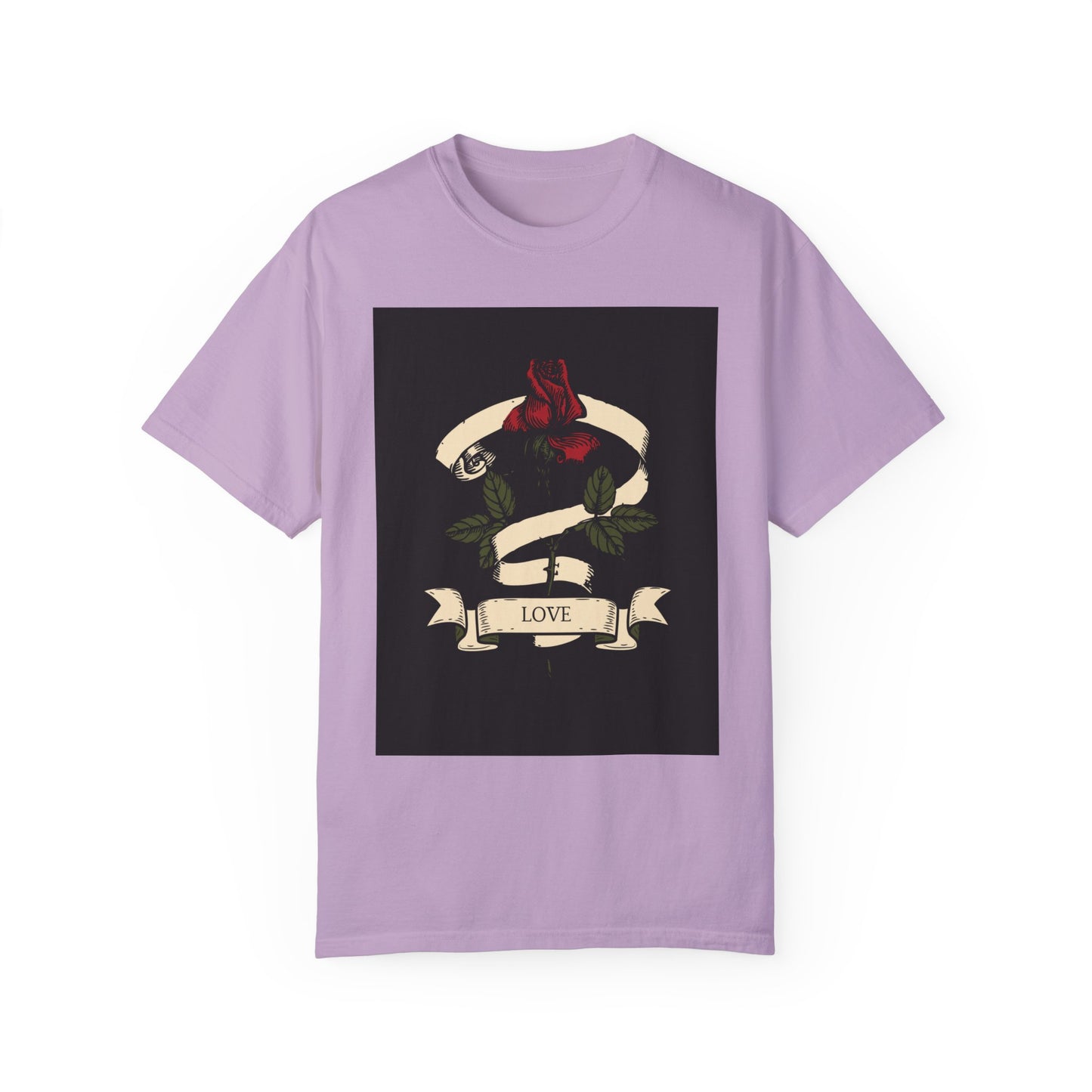 Love Unisex Garment-Dyed T-shirt