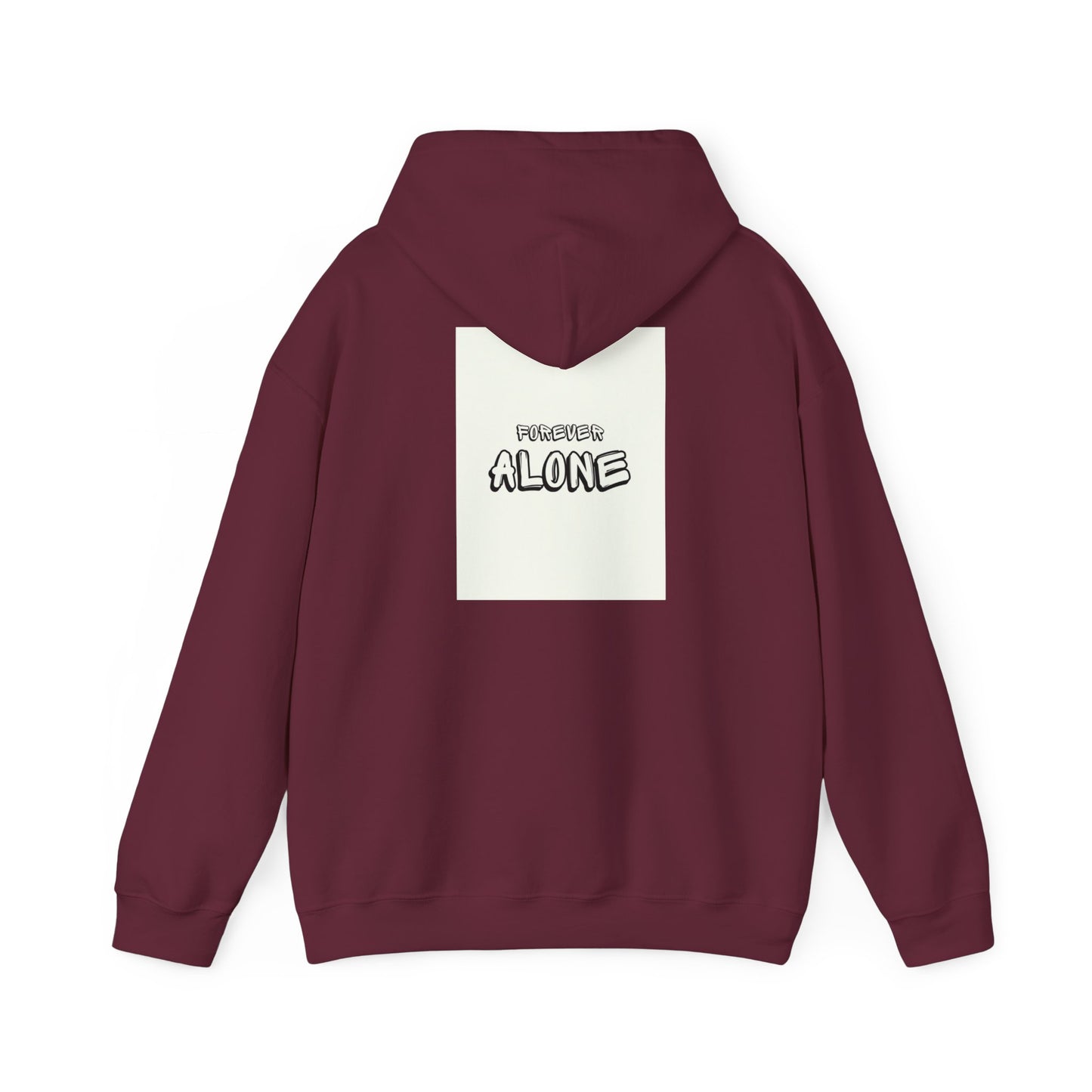 Forever Alone Unisex Heavy Blend™ Hooded Sweatshirt