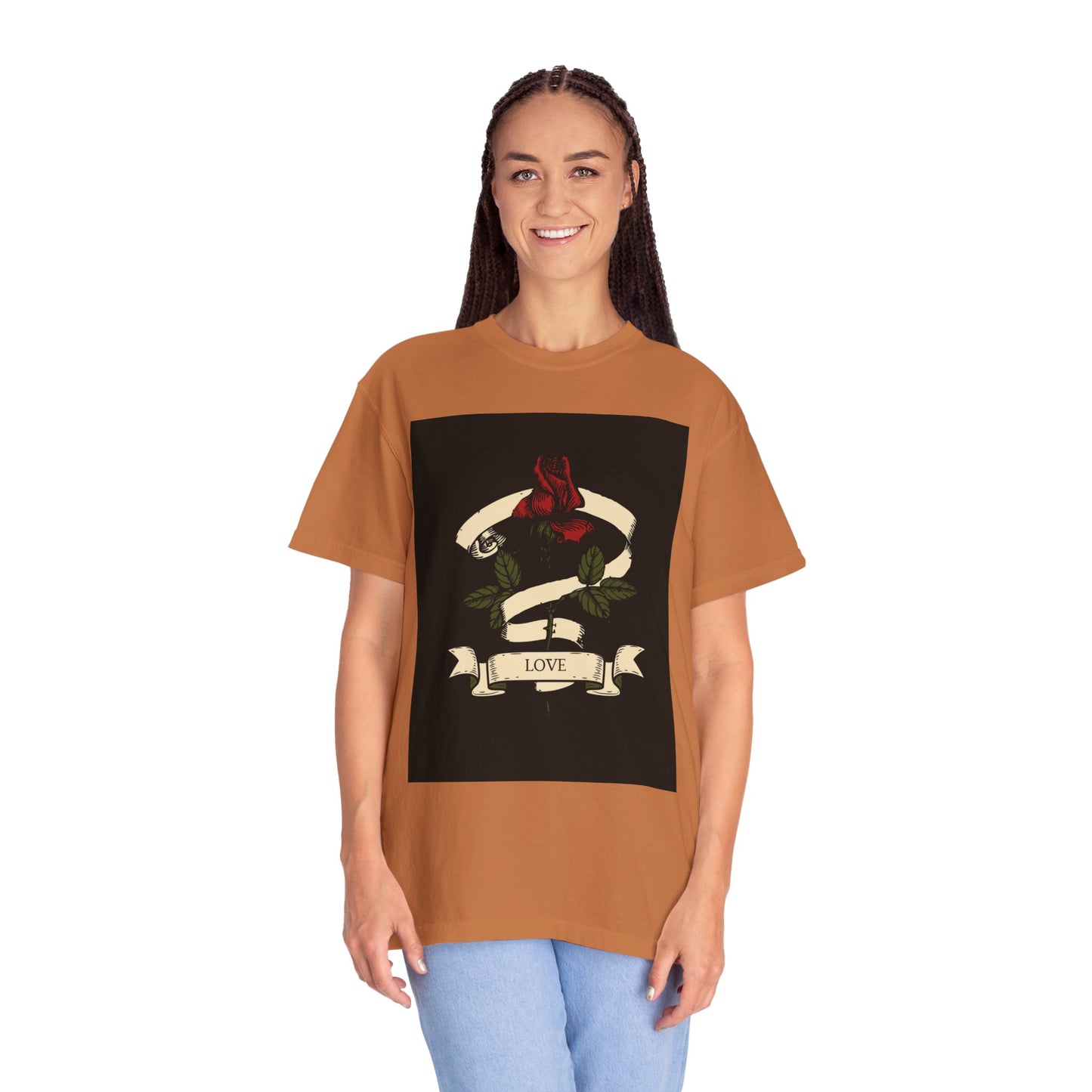Love Unisex Garment-Dyed T-shirt