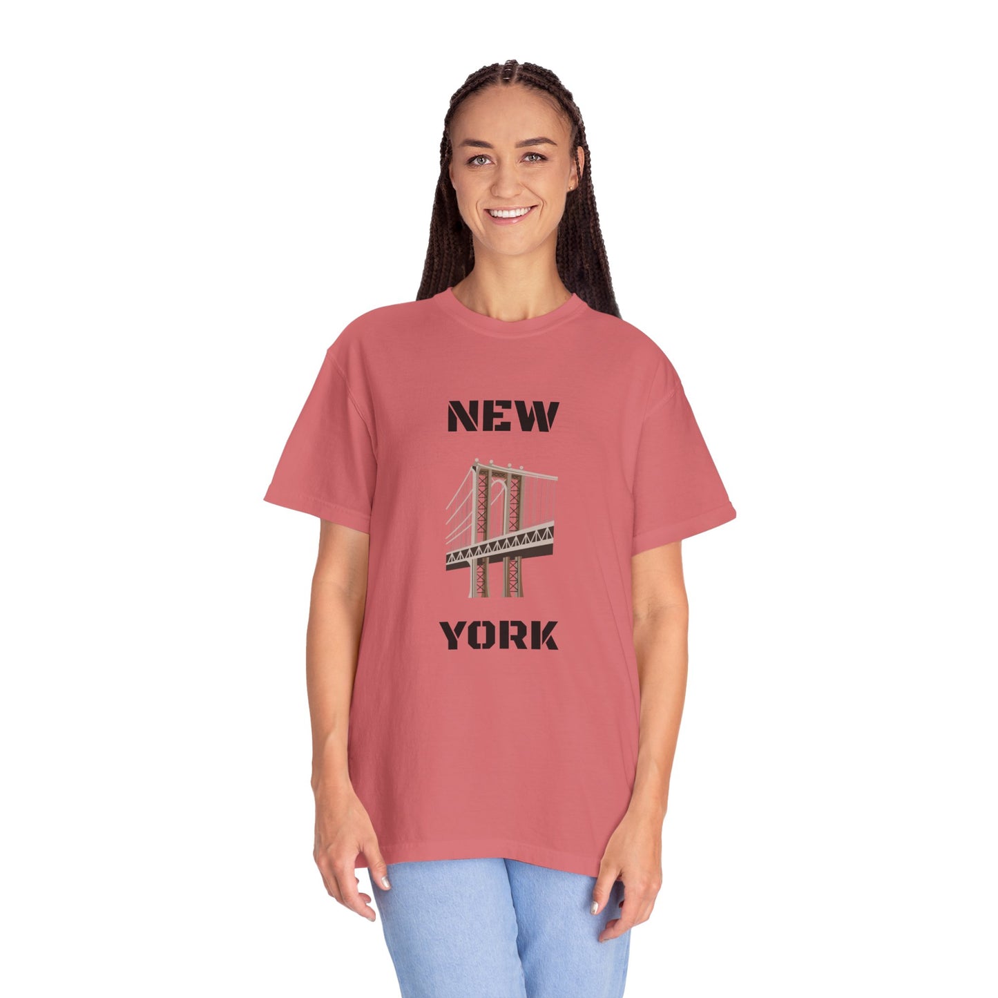 New York Unisex Garment-Dyed T-shirt