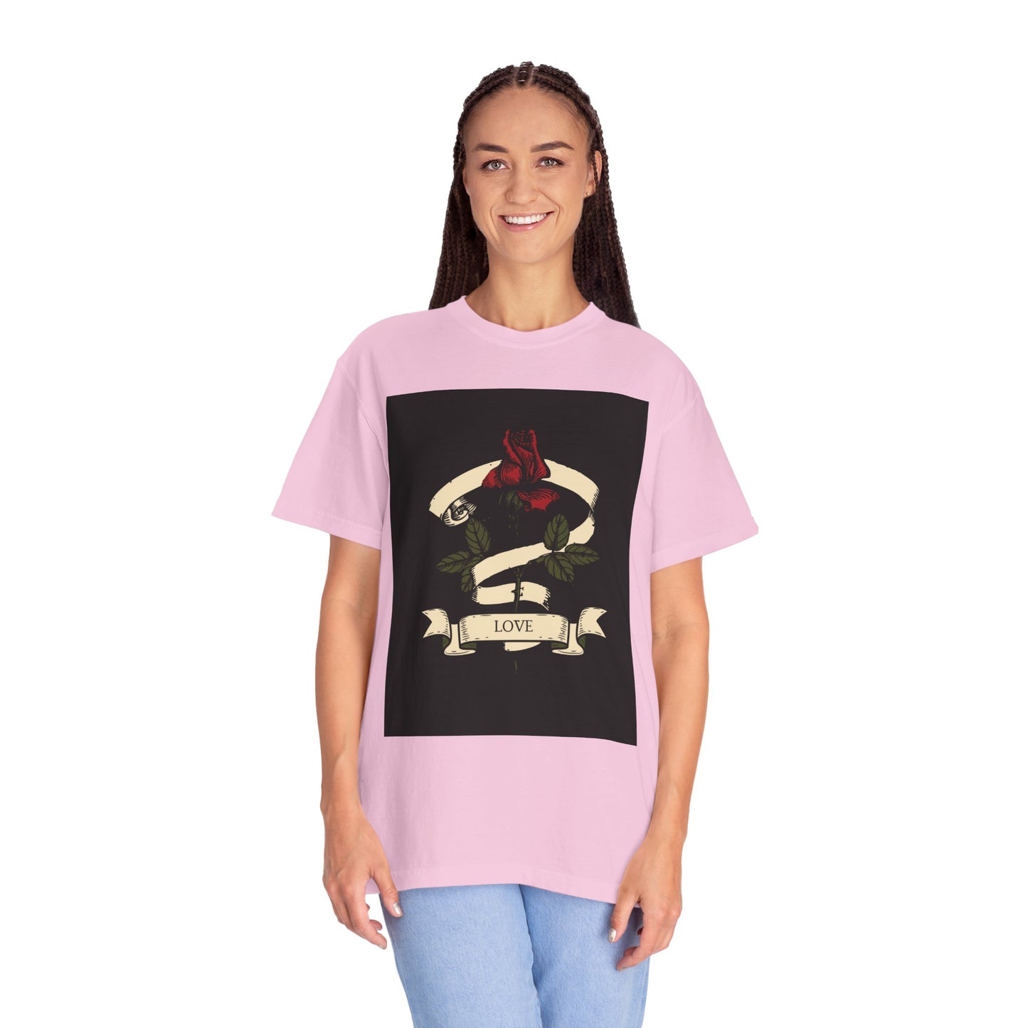 Love Unisex Garment-Dyed T-shirt