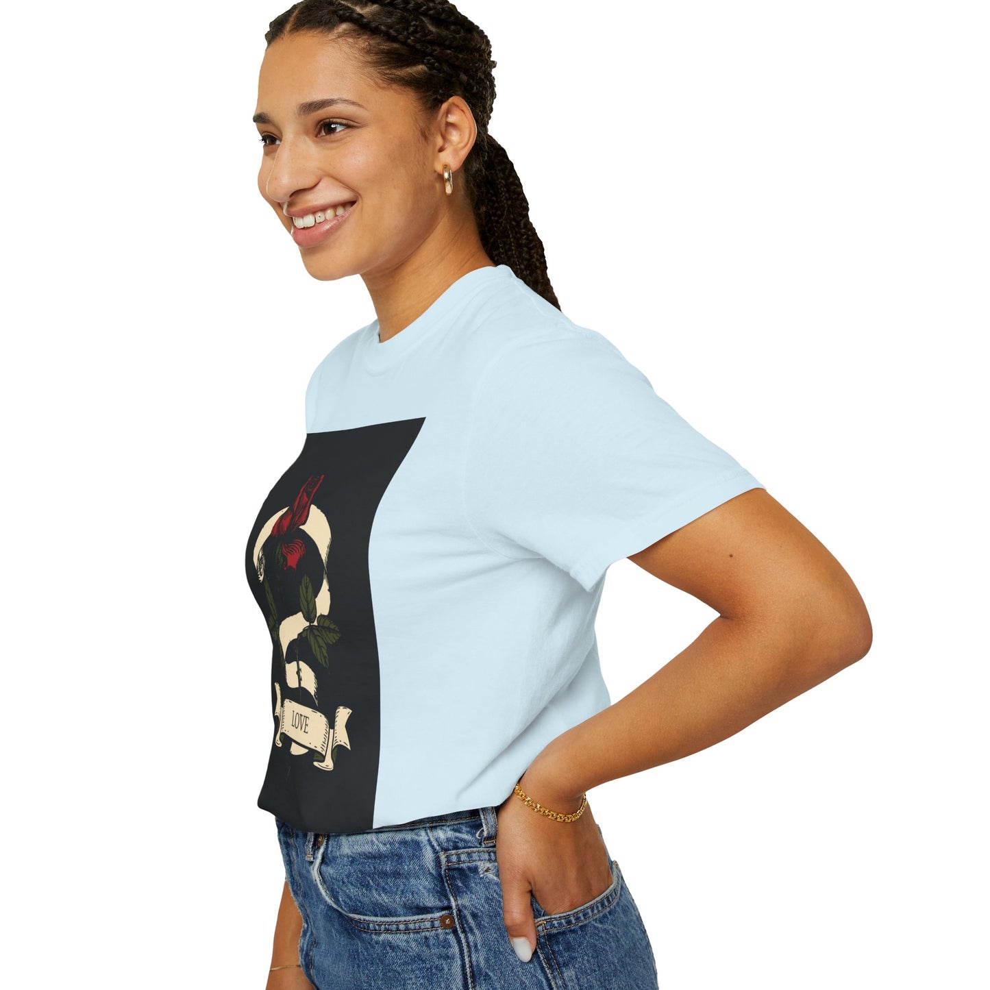 Love Unisex Garment-Dyed T-shirt