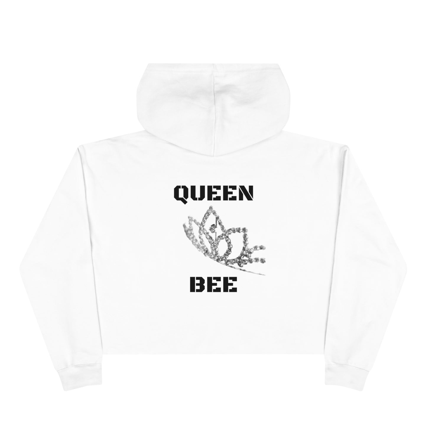 Queen Bee Crop Hoodie