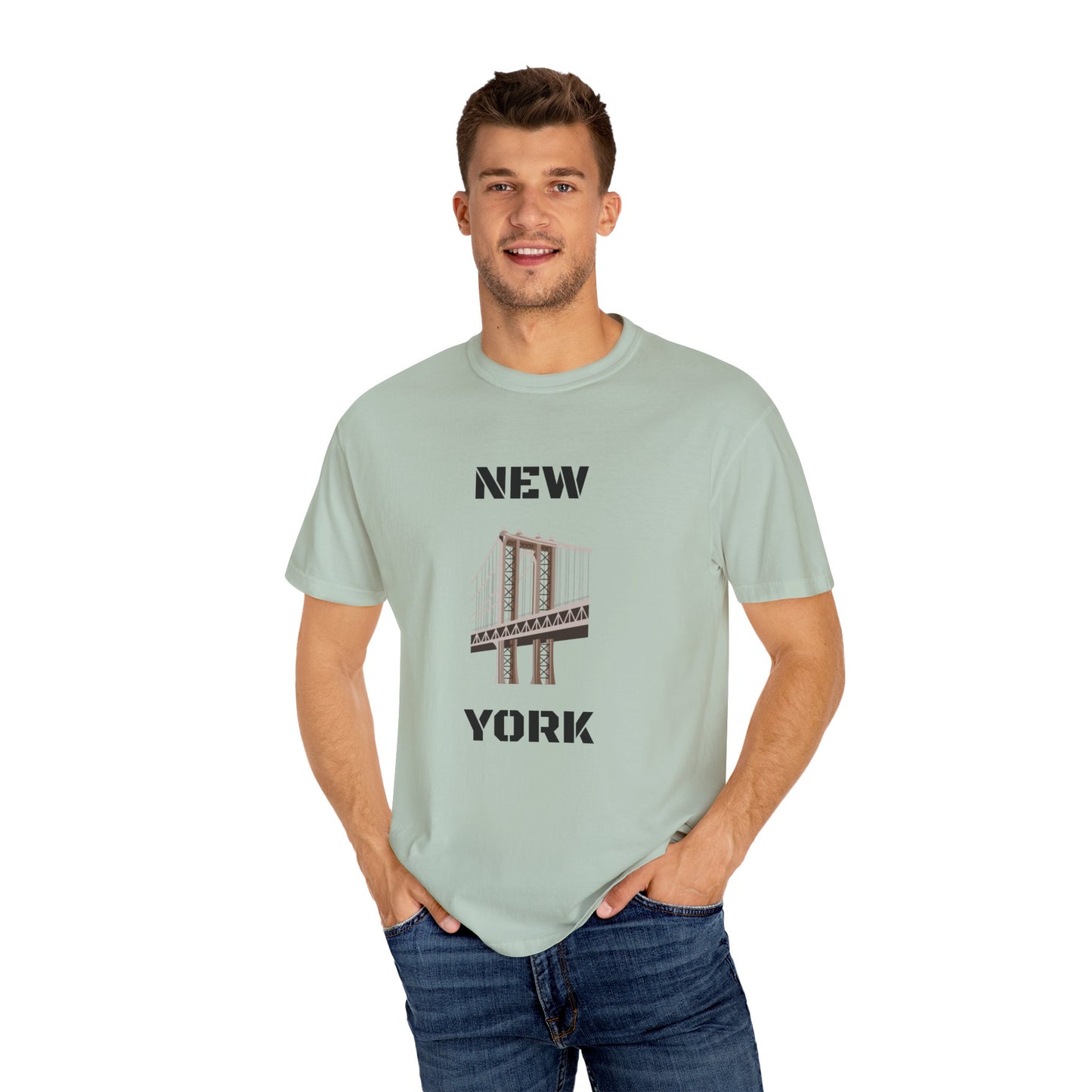 New York Unisex Garment-Dyed T-shirt