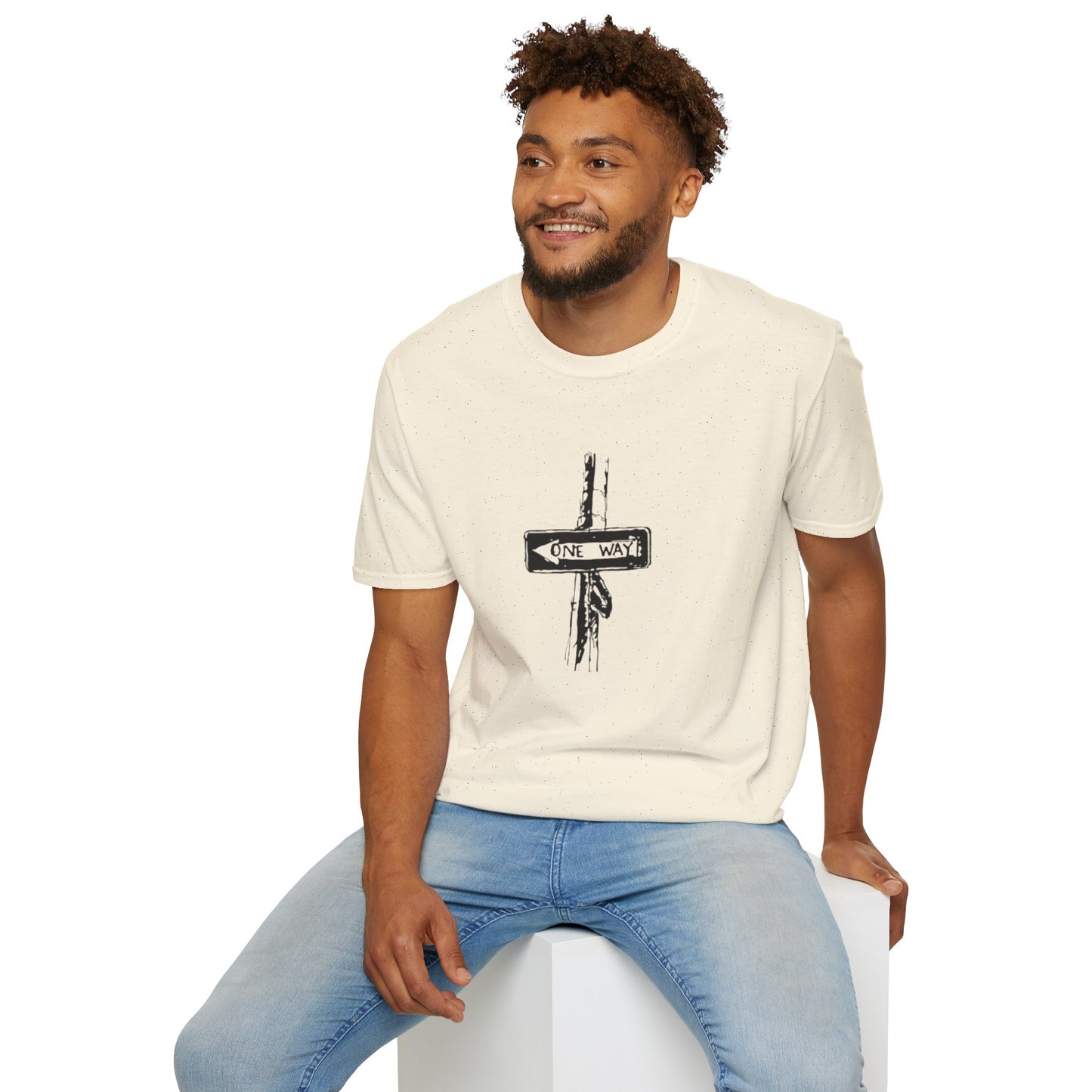 One Way Unisex Softstyle T-Shirt