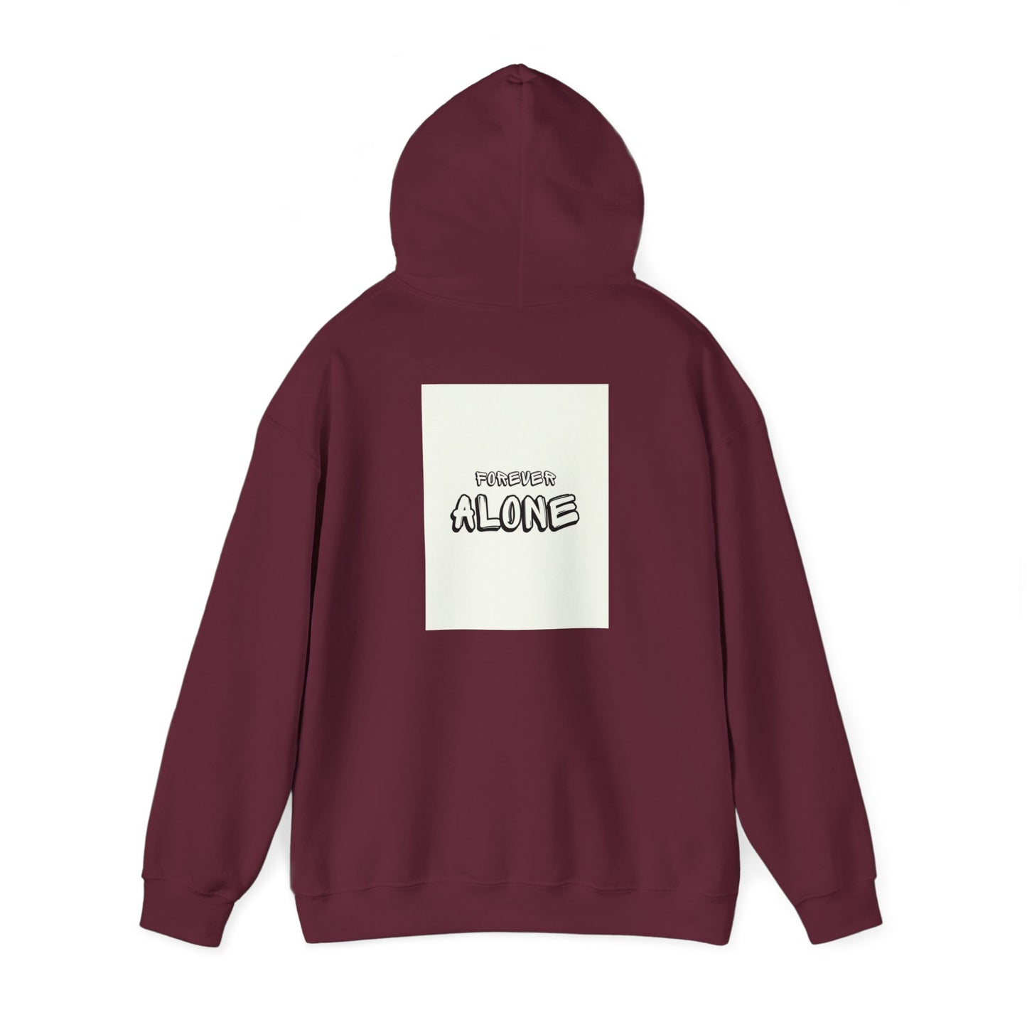 Forever Alone Unisex Heavy Blend™ Hooded Sweatshirt