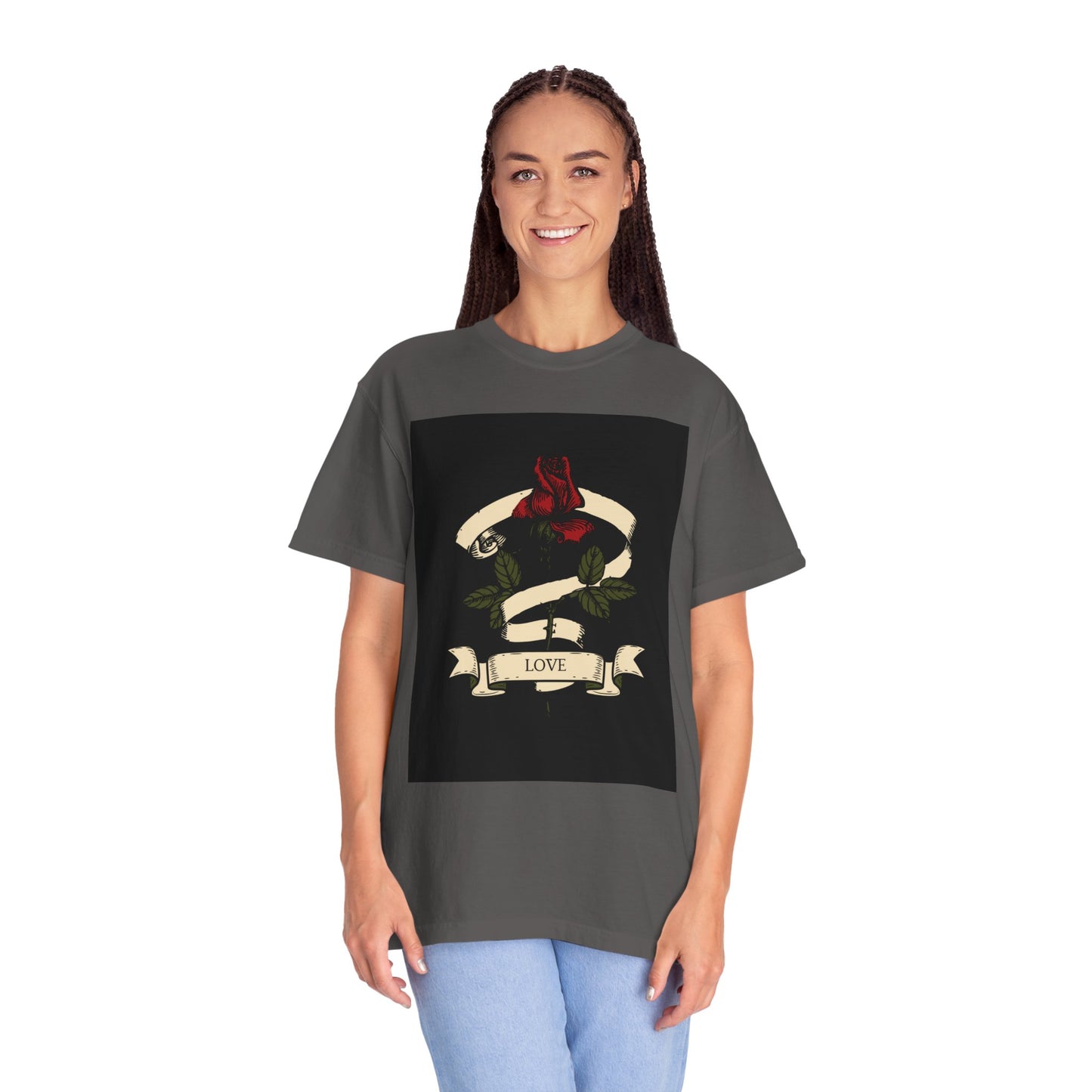 Love Unisex Garment-Dyed T-shirt