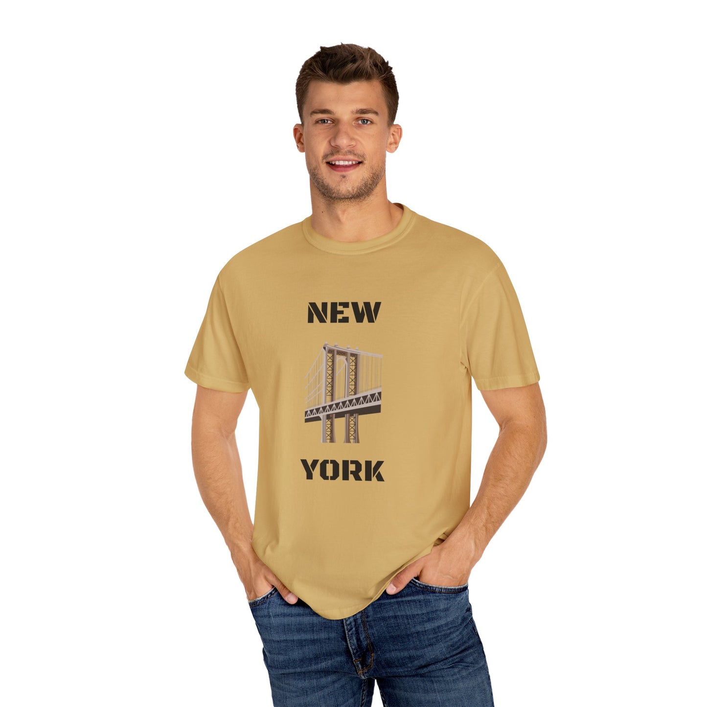 New York Unisex Garment-Dyed T-shirt