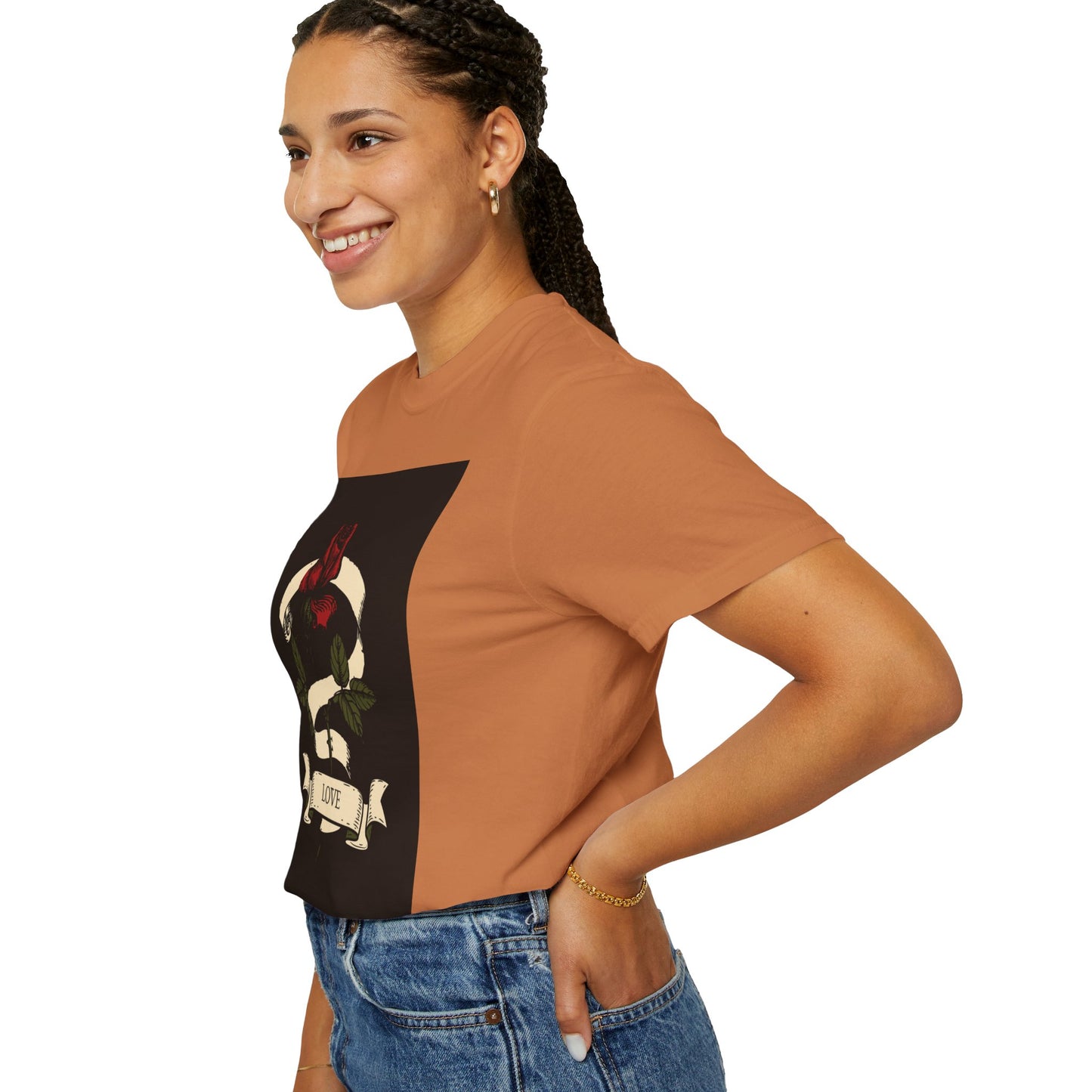 Love Unisex Garment-Dyed T-shirt