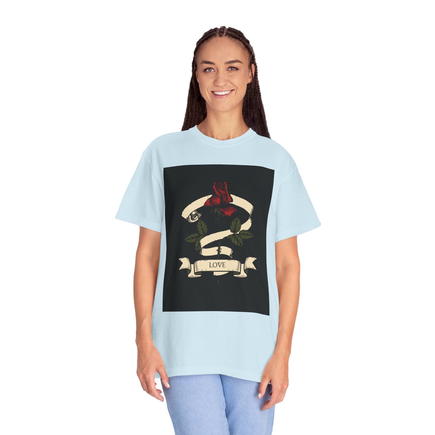 Love Unisex Garment-Dyed T-shirt