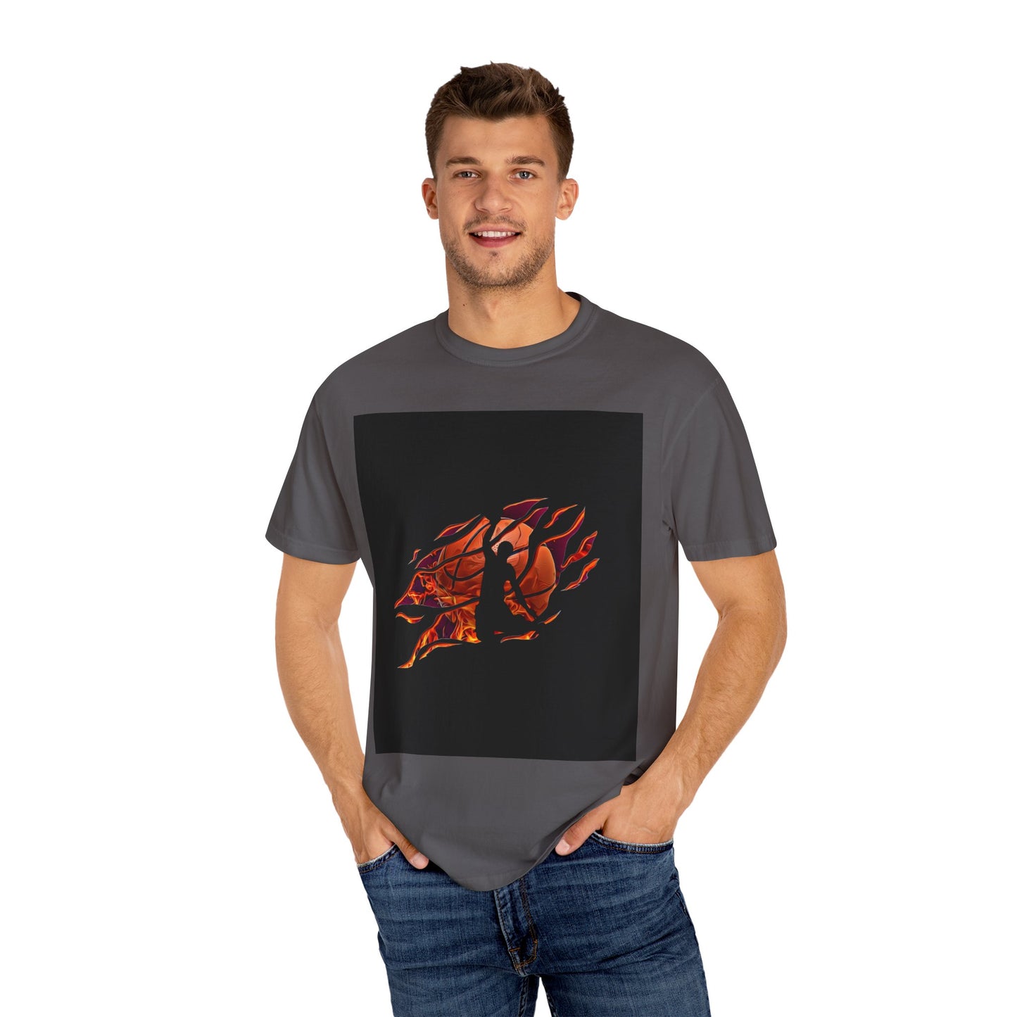 We Ballin Unisex Garment-Dyed T-shirt