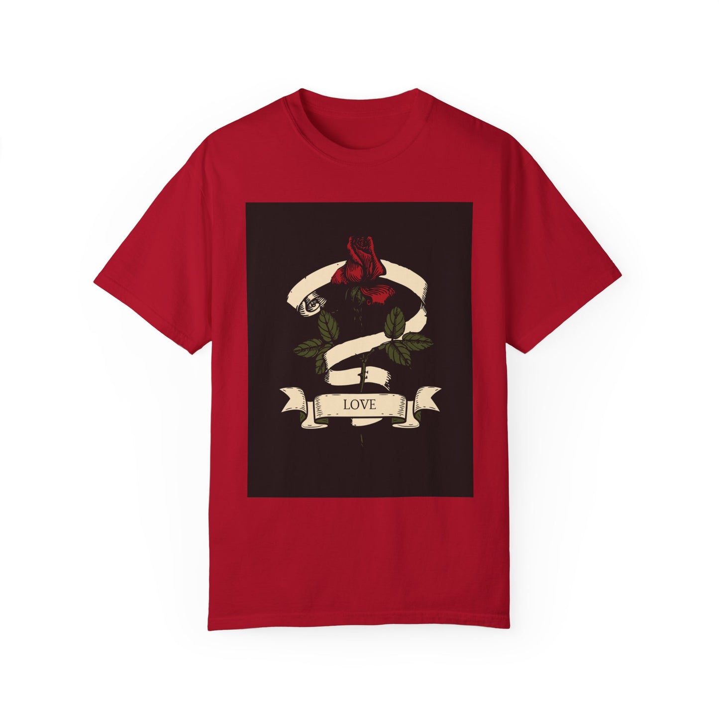 Love Unisex Garment-Dyed T-shirt