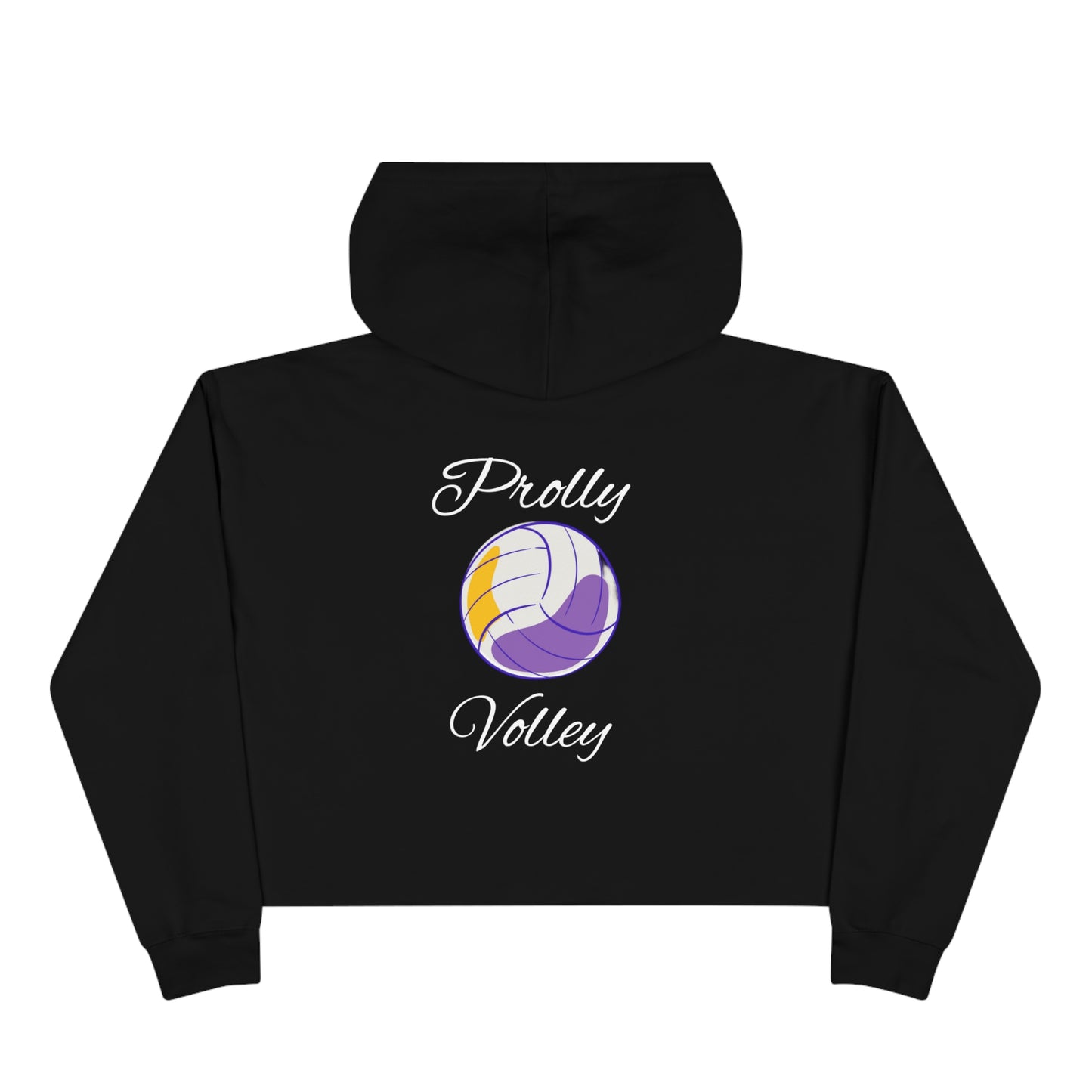 Prolly Volley Crop Hoodie