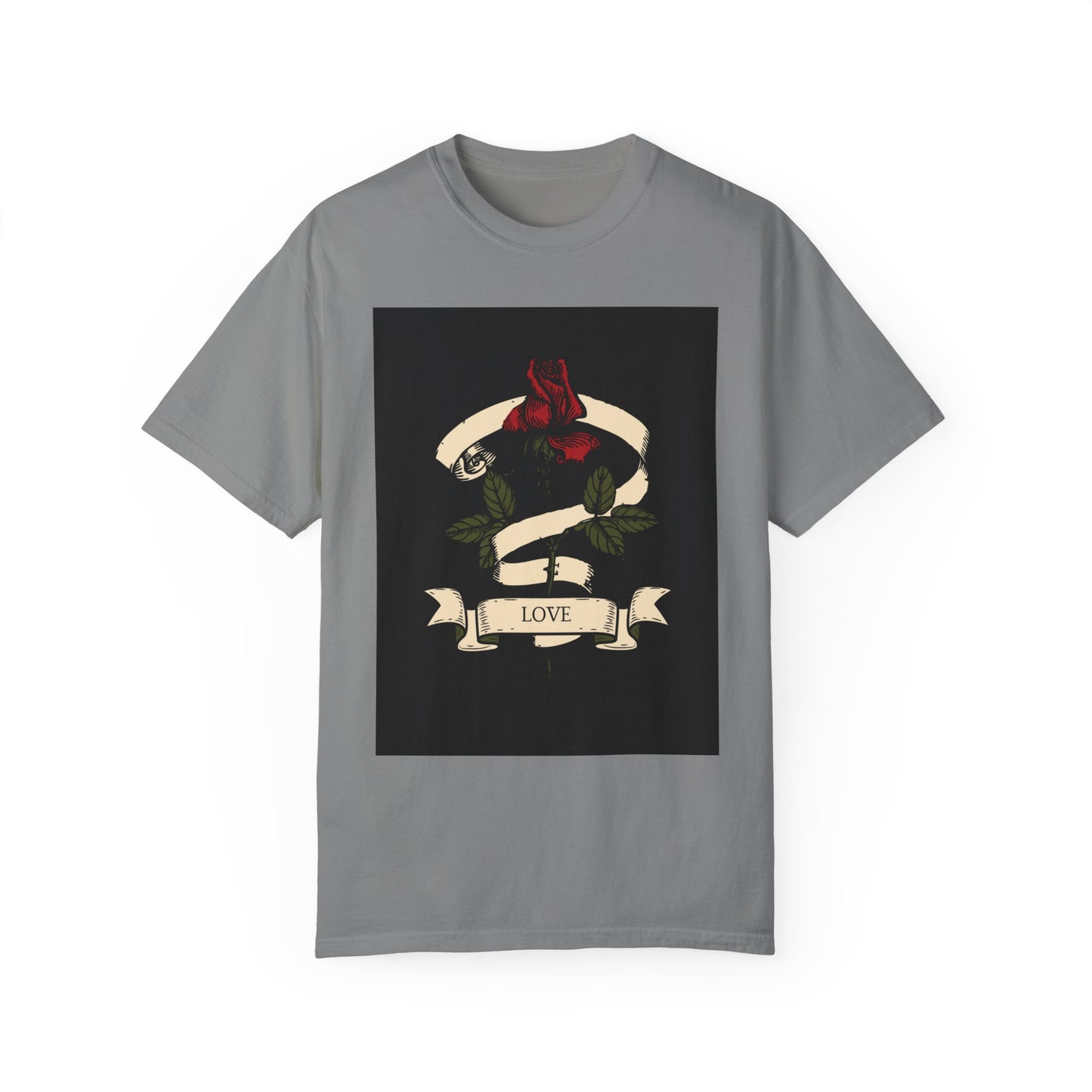 Love Unisex Garment-Dyed T-shirt