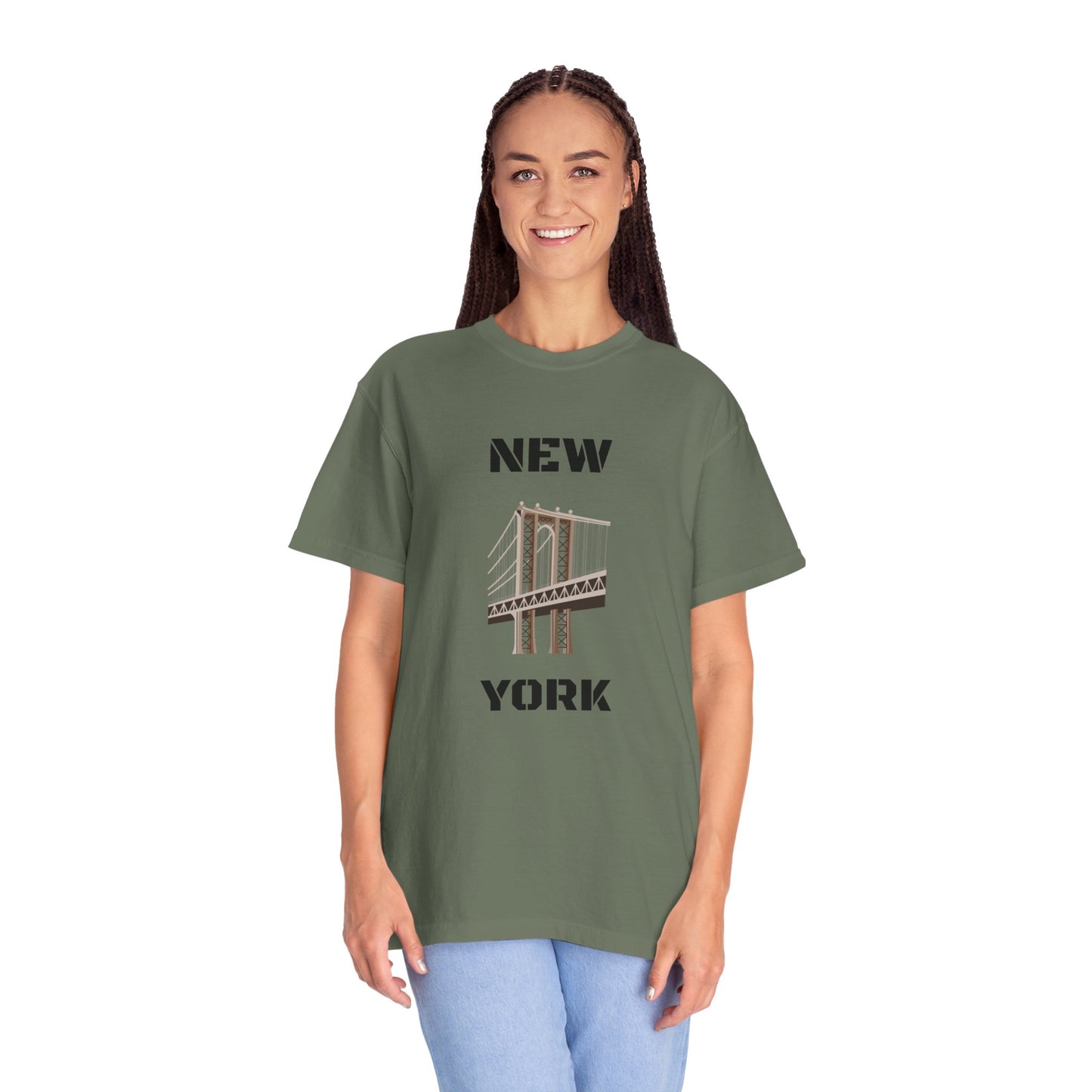 New York Unisex Garment-Dyed T-shirt