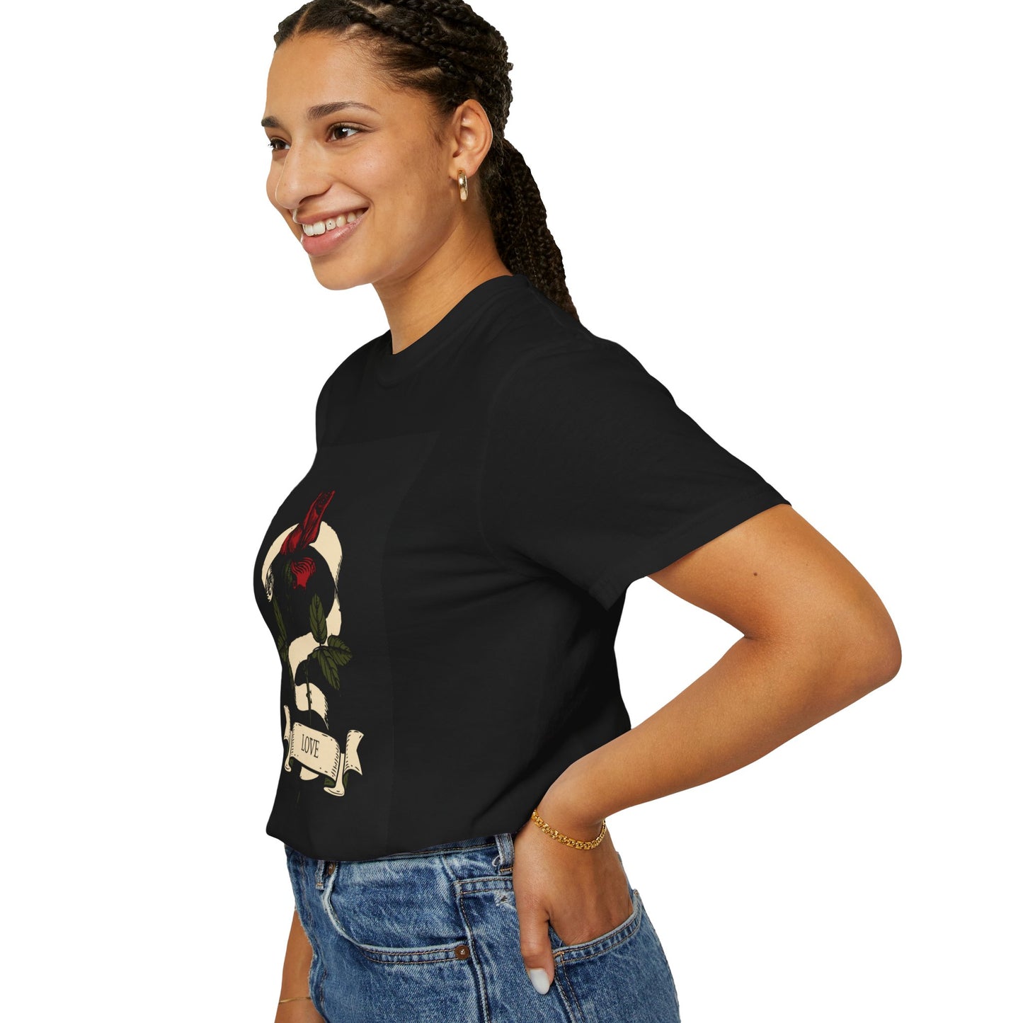 Love Unisex Garment-Dyed T-shirt