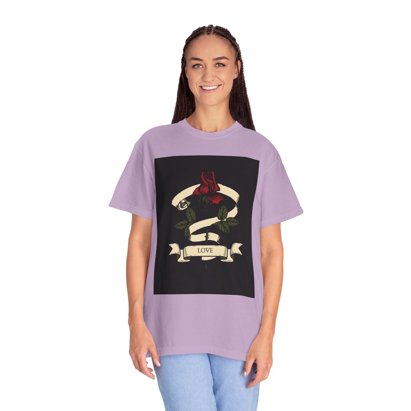 Love Unisex Garment-Dyed T-shirt