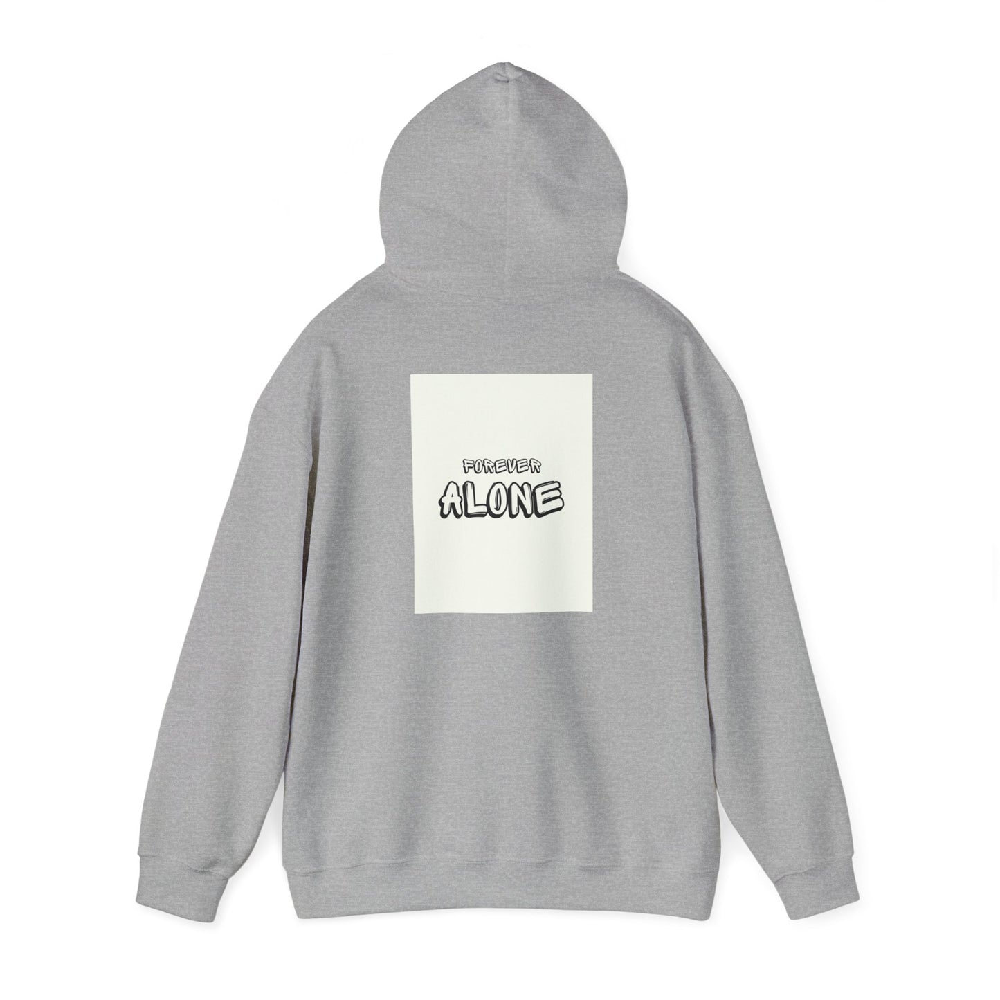 Forever Alone Unisex Heavy Blend™ Hooded Sweatshirt