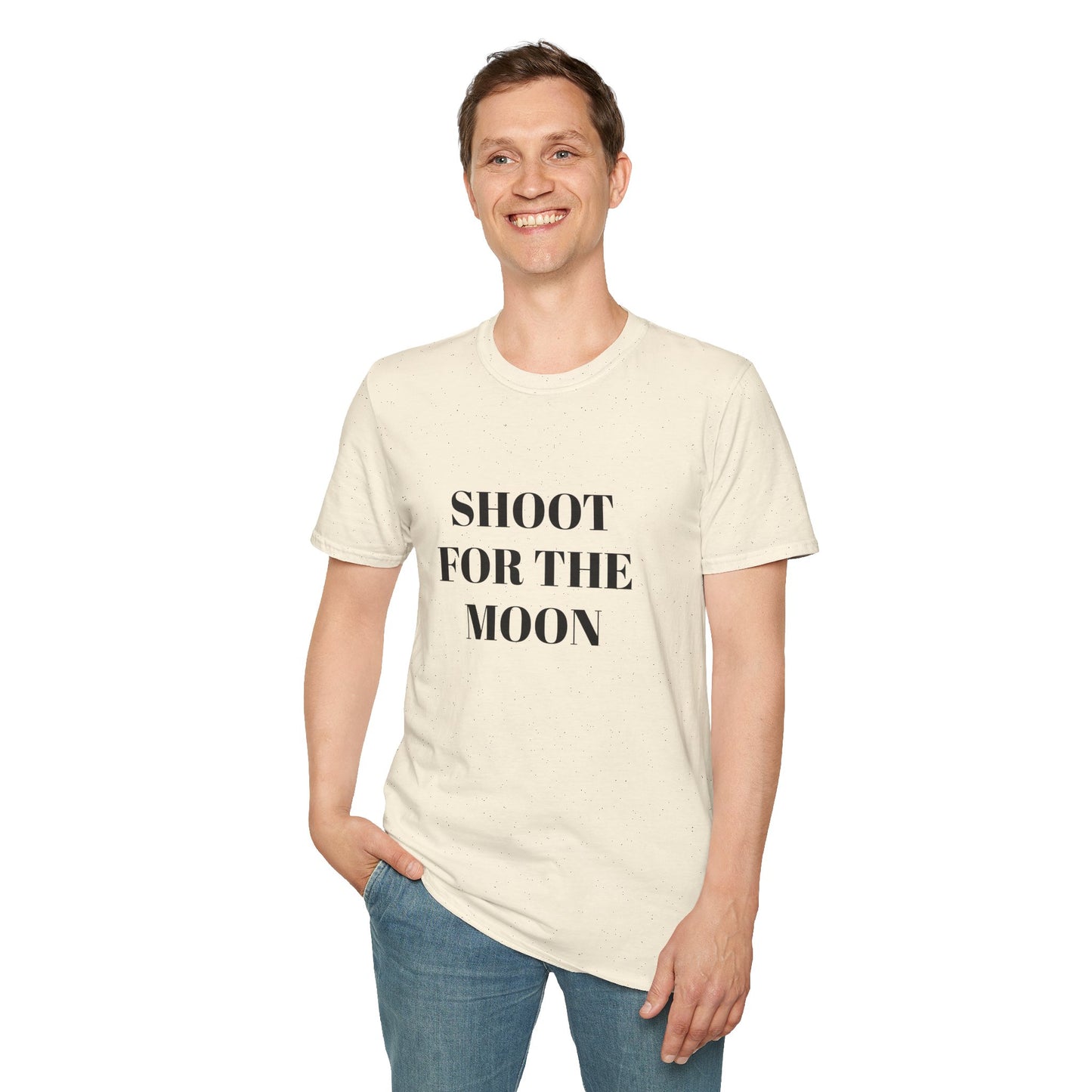Shoot For The Moon Unisex Softstyle T-Shirt