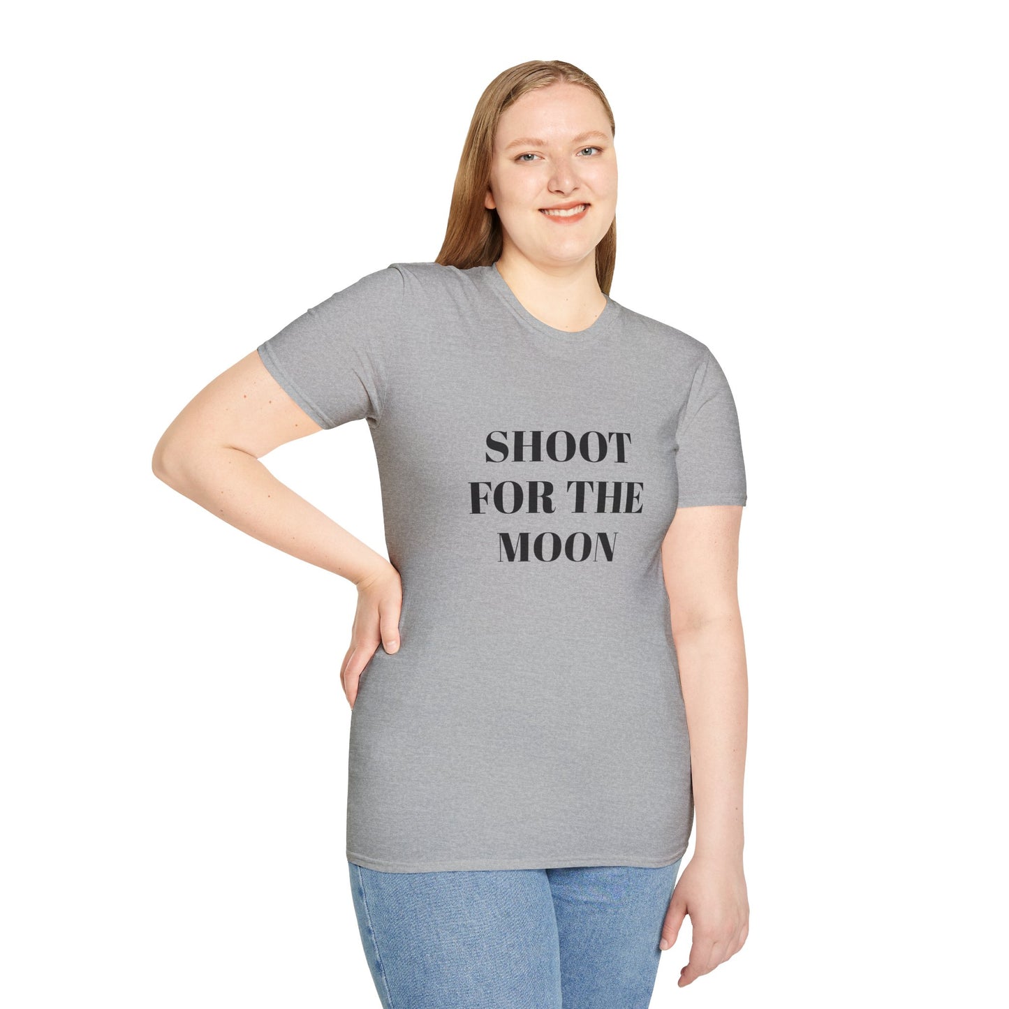 Shoot For The Moon Unisex Softstyle T-Shirt