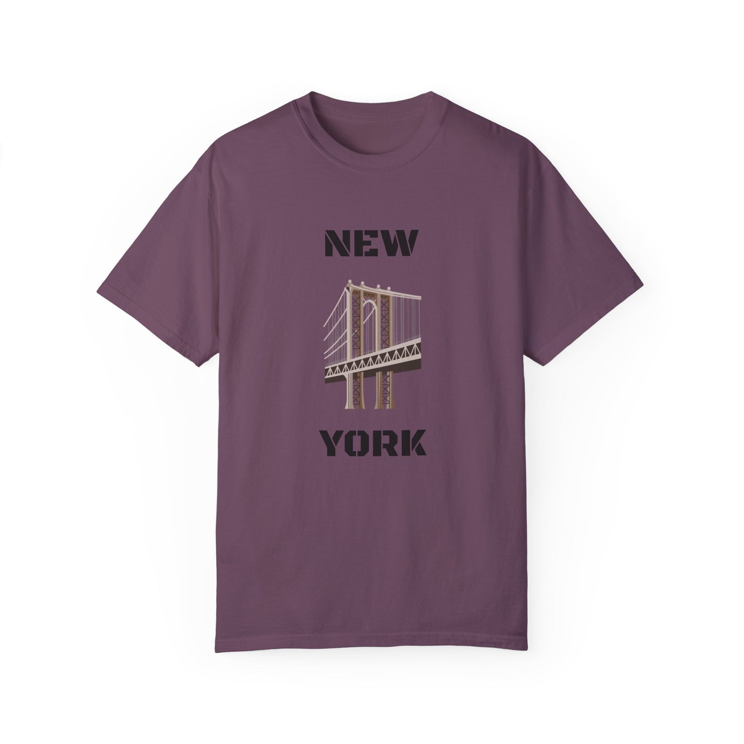 New York Unisex Garment-Dyed T-shirt
