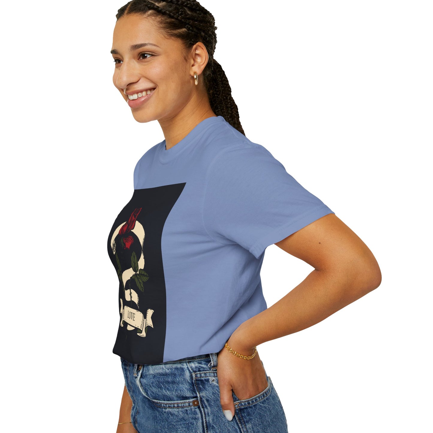 Love Unisex Garment-Dyed T-shirt