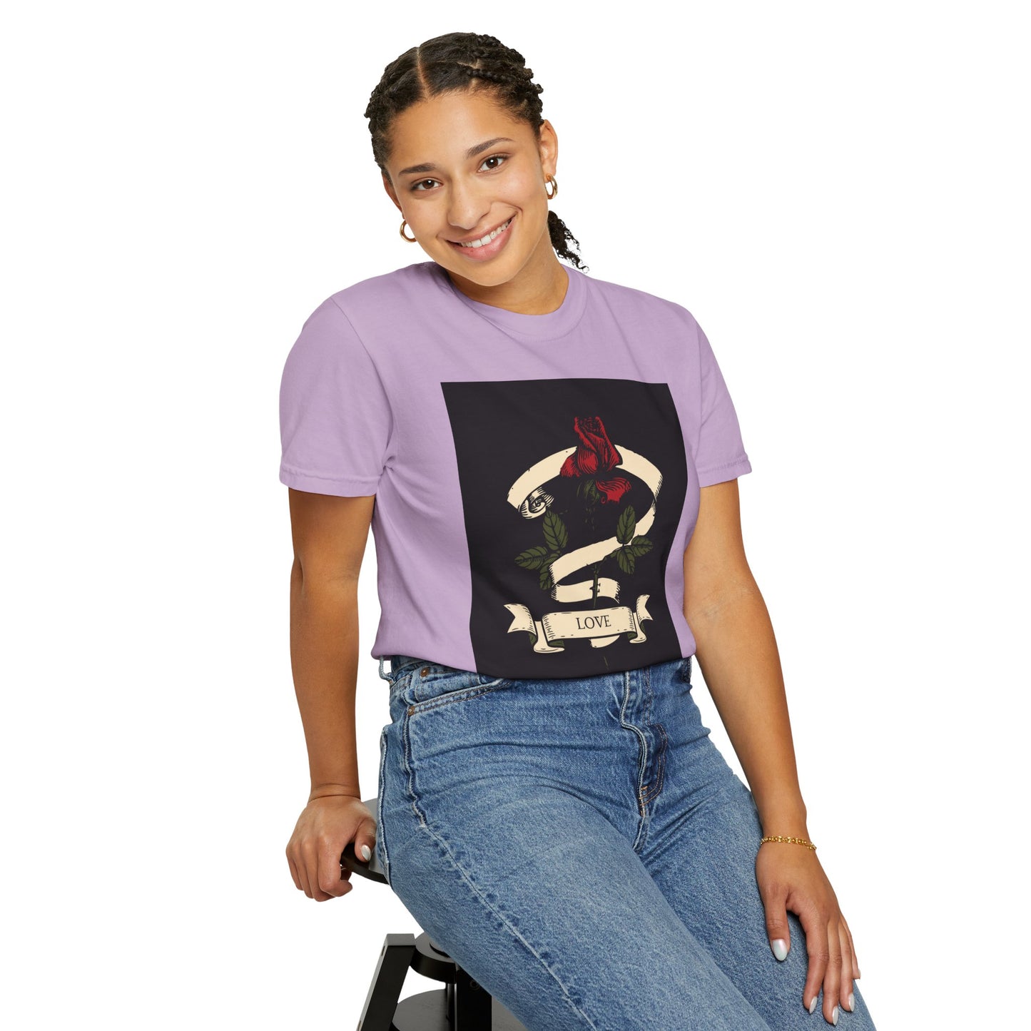 Love Unisex Garment-Dyed T-shirt