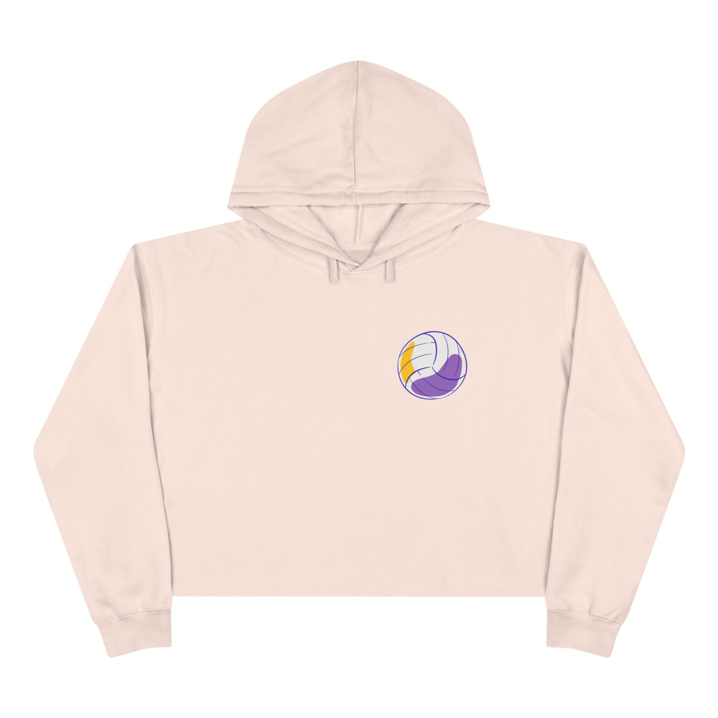 Prolly Volley Crop Hoodie
