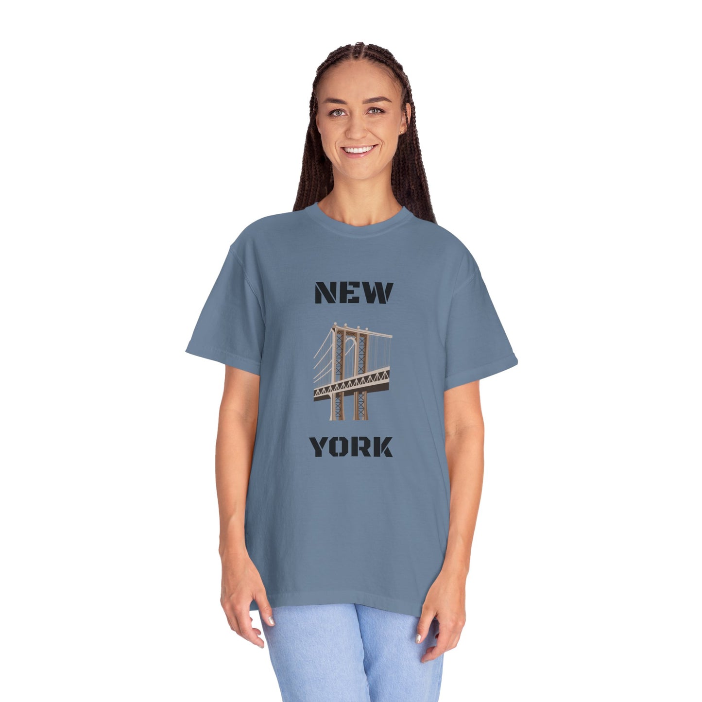 New York Unisex Garment-Dyed T-shirt