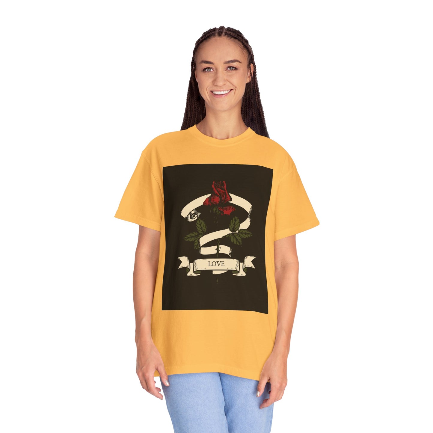 Love Unisex Garment-Dyed T-shirt