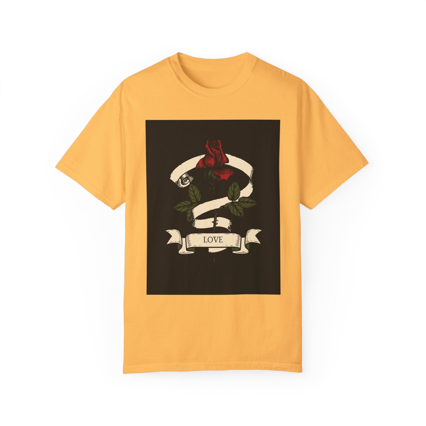 Love Unisex Garment-Dyed T-shirt