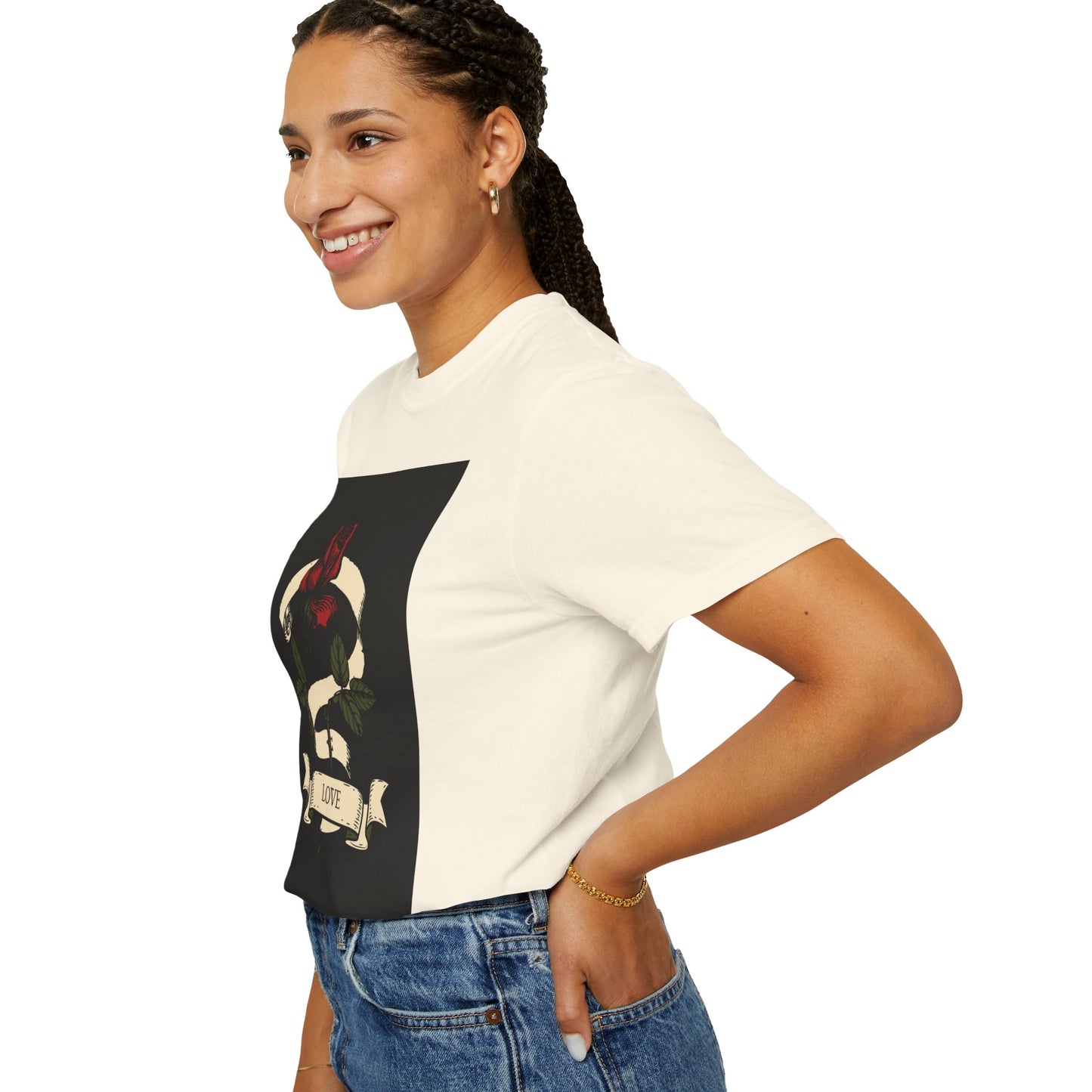 Love Unisex Garment-Dyed T-shirt