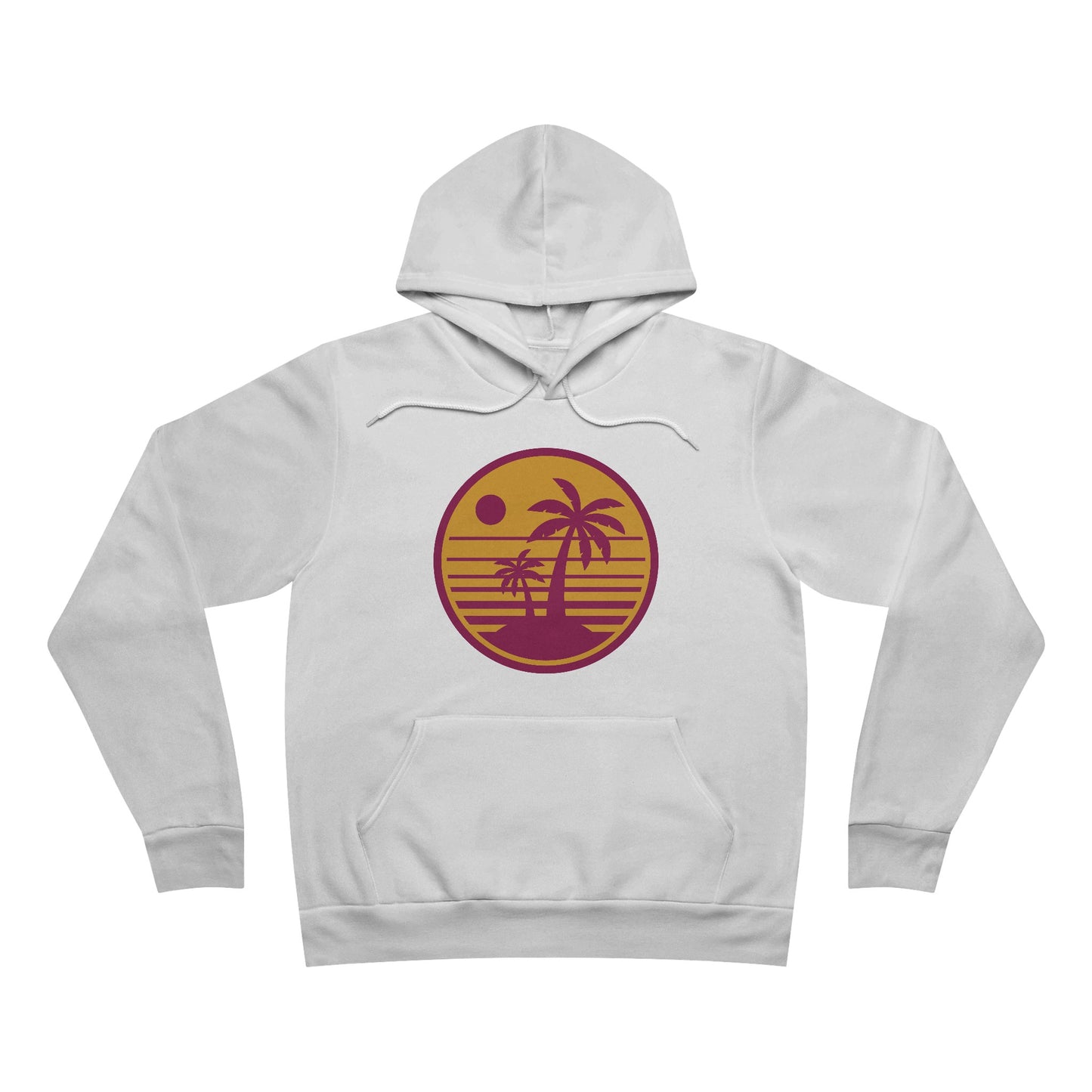 Beach Vibes Unisex Sponge Fleece Pullover Hoodie