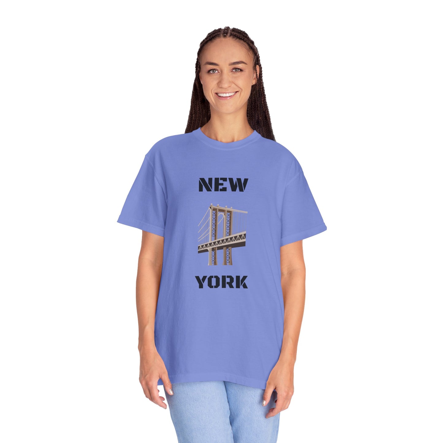 New York Unisex Garment-Dyed T-shirt
