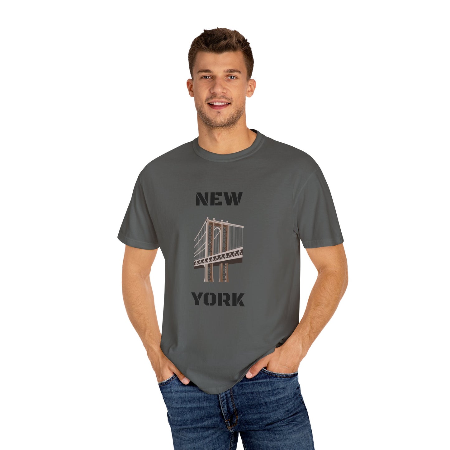 New York Unisex Garment-Dyed T-shirt