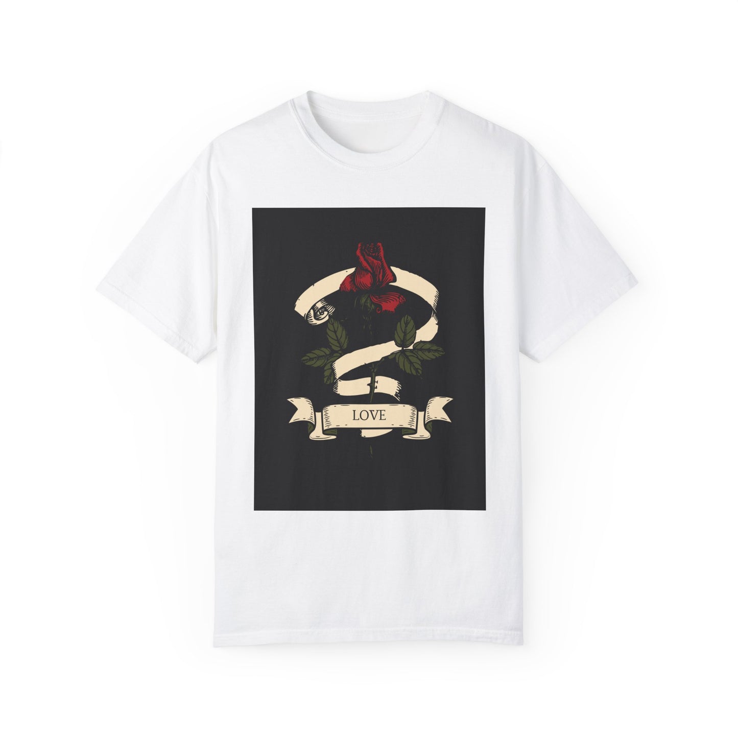 Love Unisex Garment-Dyed T-shirt