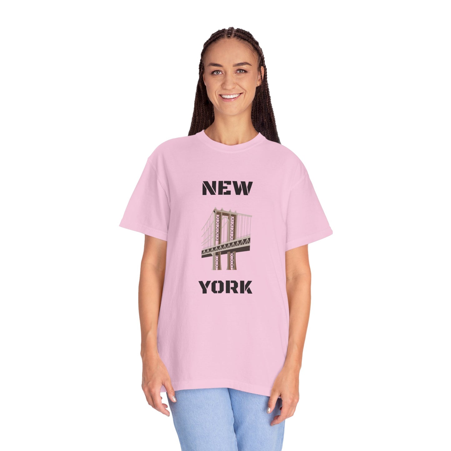 New York Unisex Garment-Dyed T-shirt