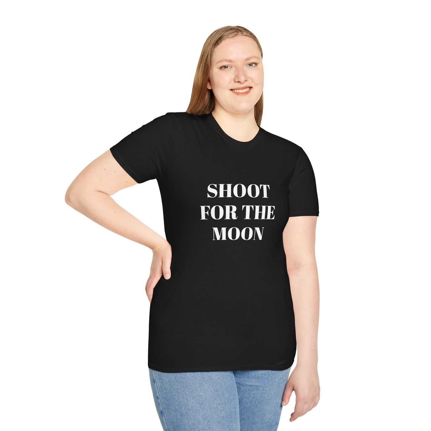 Shoot For The Moon Unisex Softstyle T-Shirt
